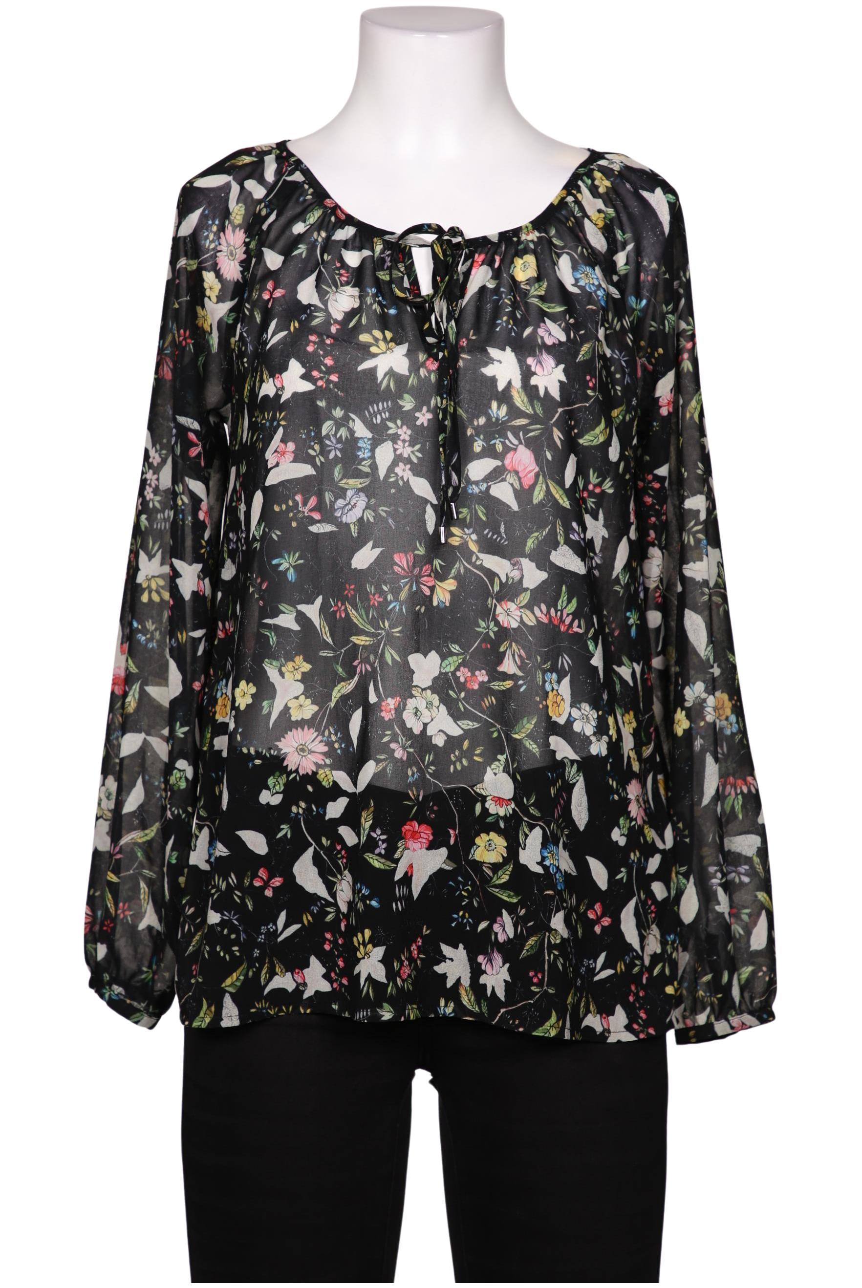 

Hallhuber Damen Bluse, schwarz, Gr. 34