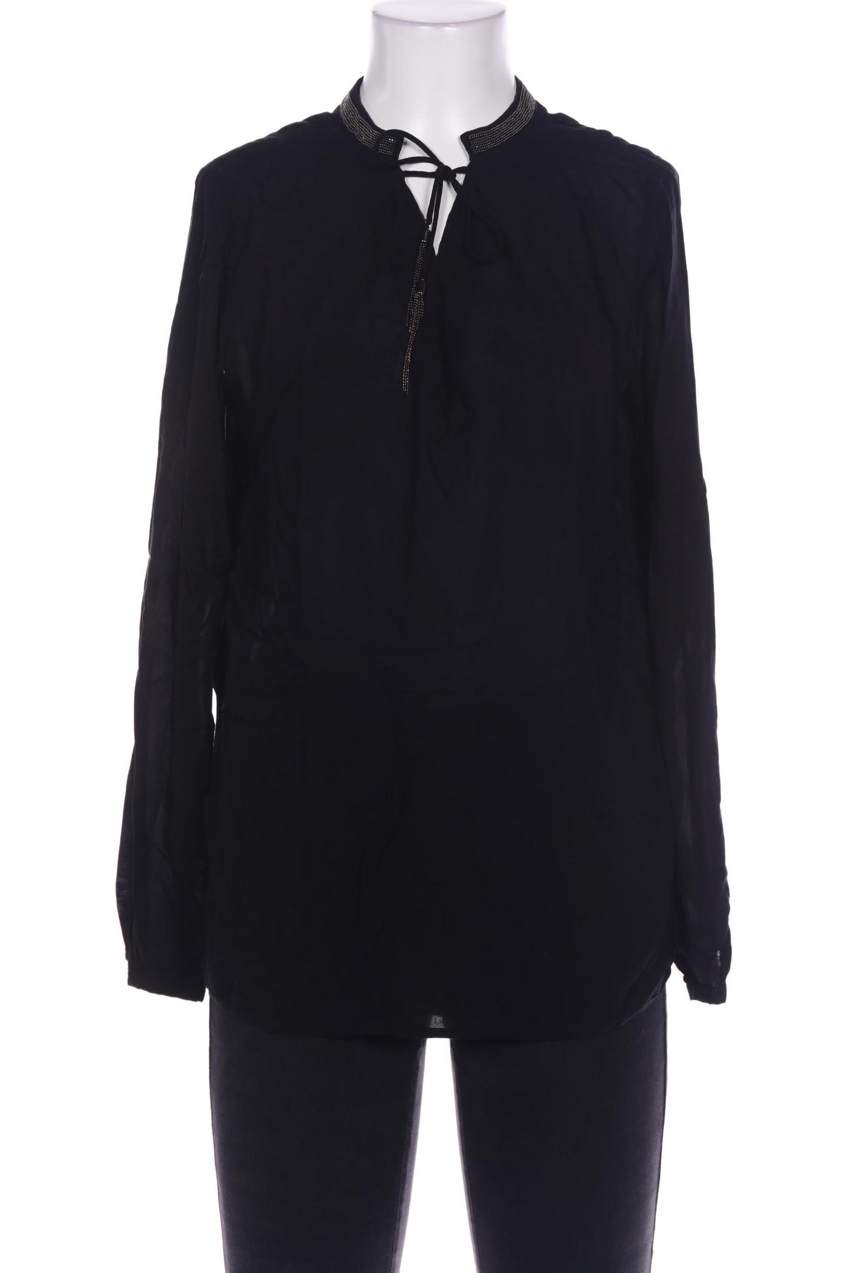 

Hallhuber Damen Bluse, schwarz, Gr. 38