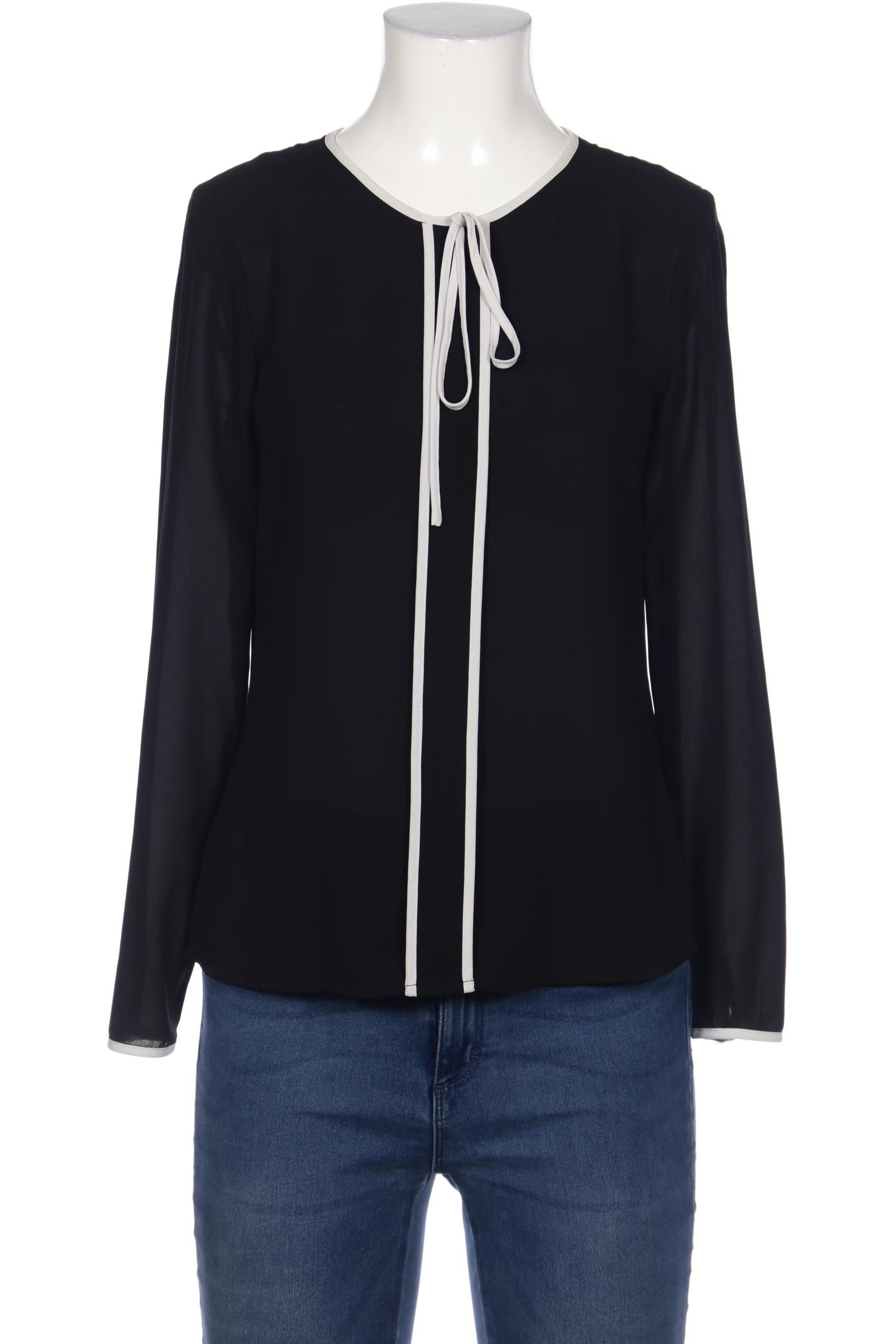

Hallhuber Damen Bluse, schwarz, Gr. 34