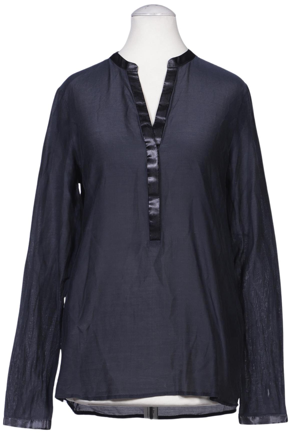 

Hallhuber Damen Bluse, marineblau, Gr. 34