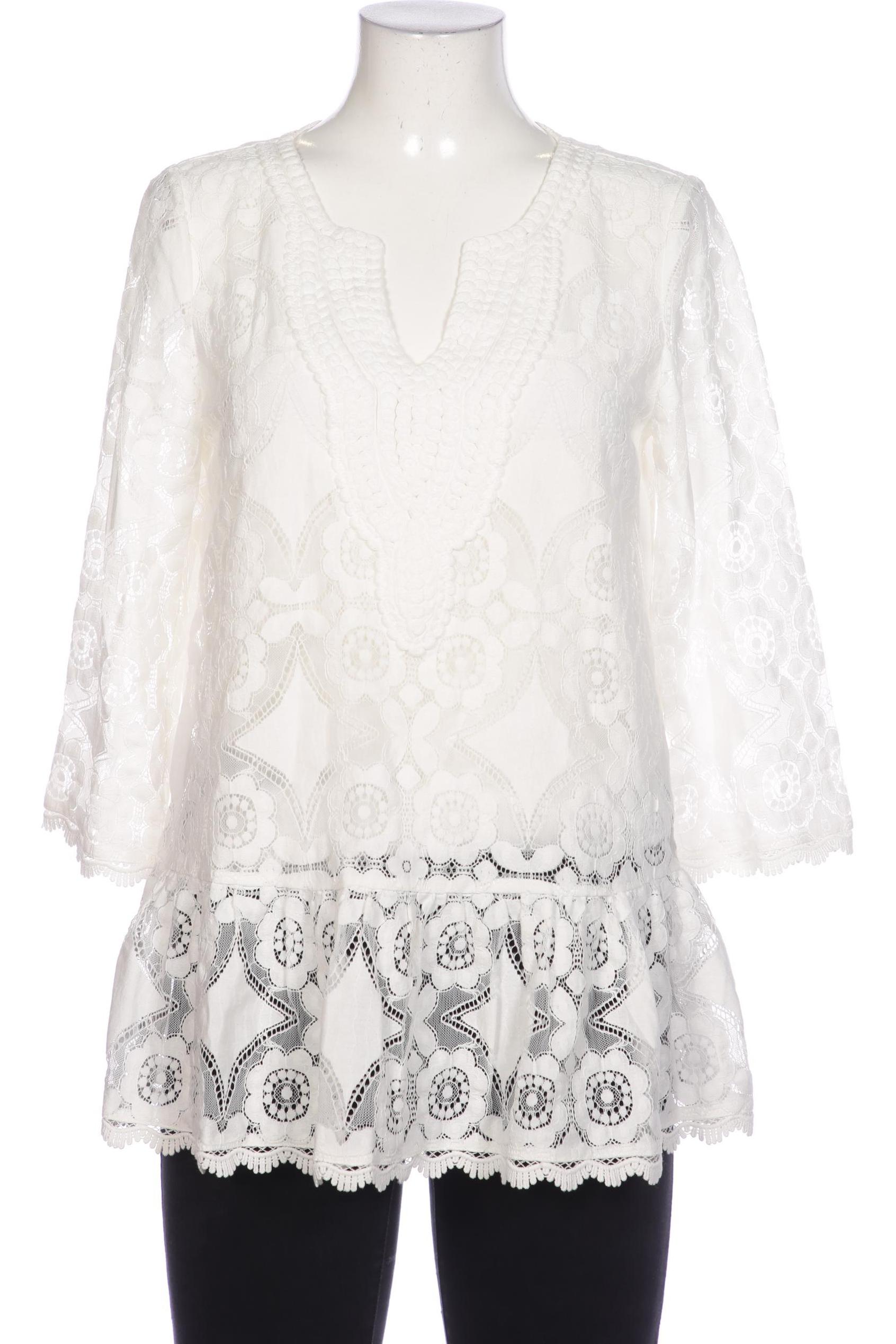 

Hallhuber Damen Bluse, weiß, Gr. 38