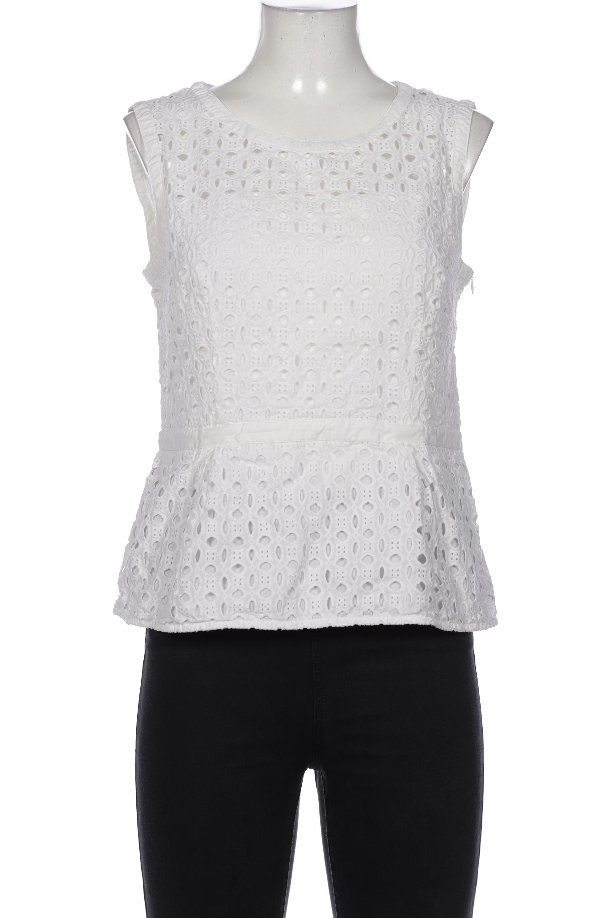 

Hallhuber Damen Bluse, weiß, Gr. 42