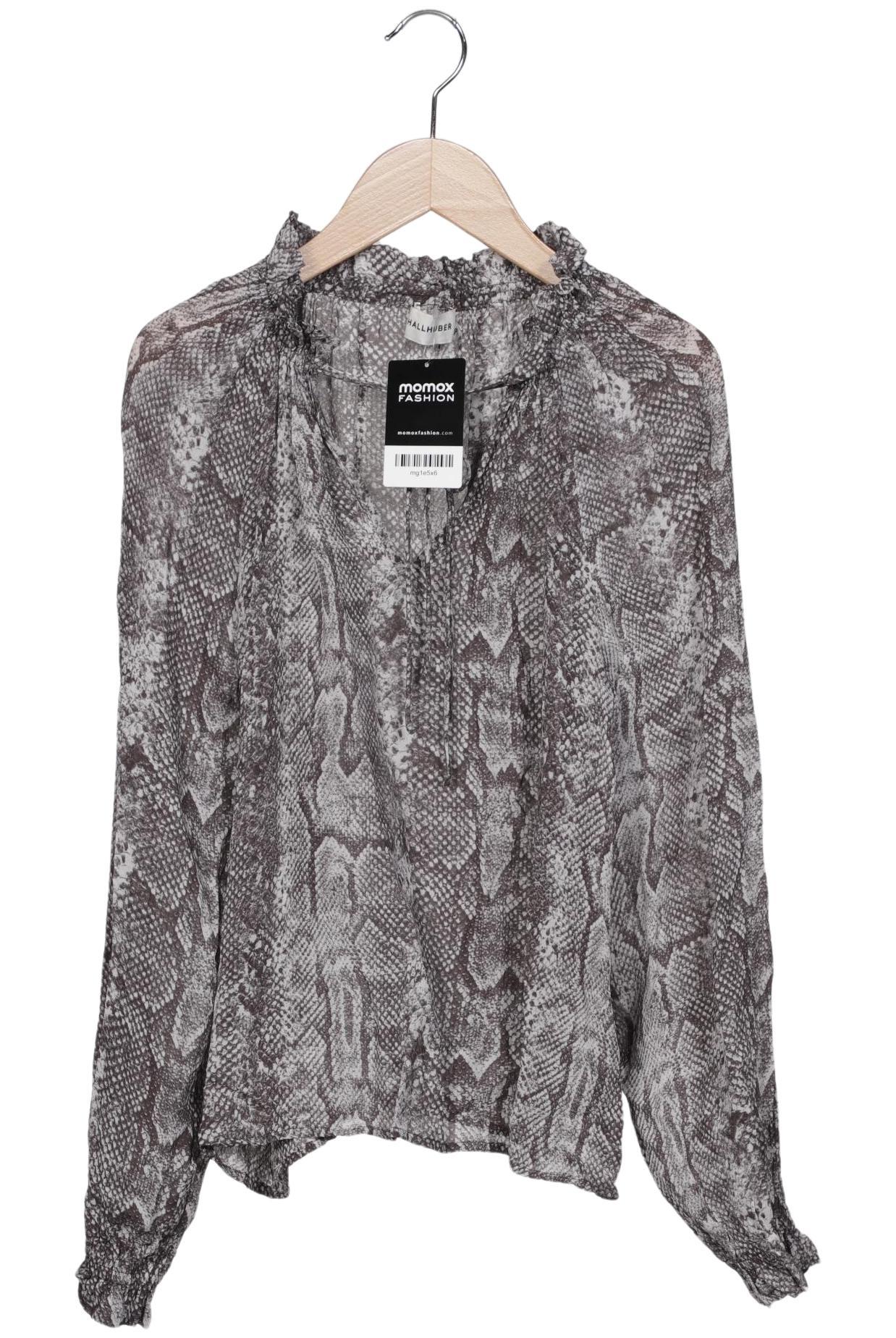 

Hallhuber Damen Bluse, grau, Gr. 36
