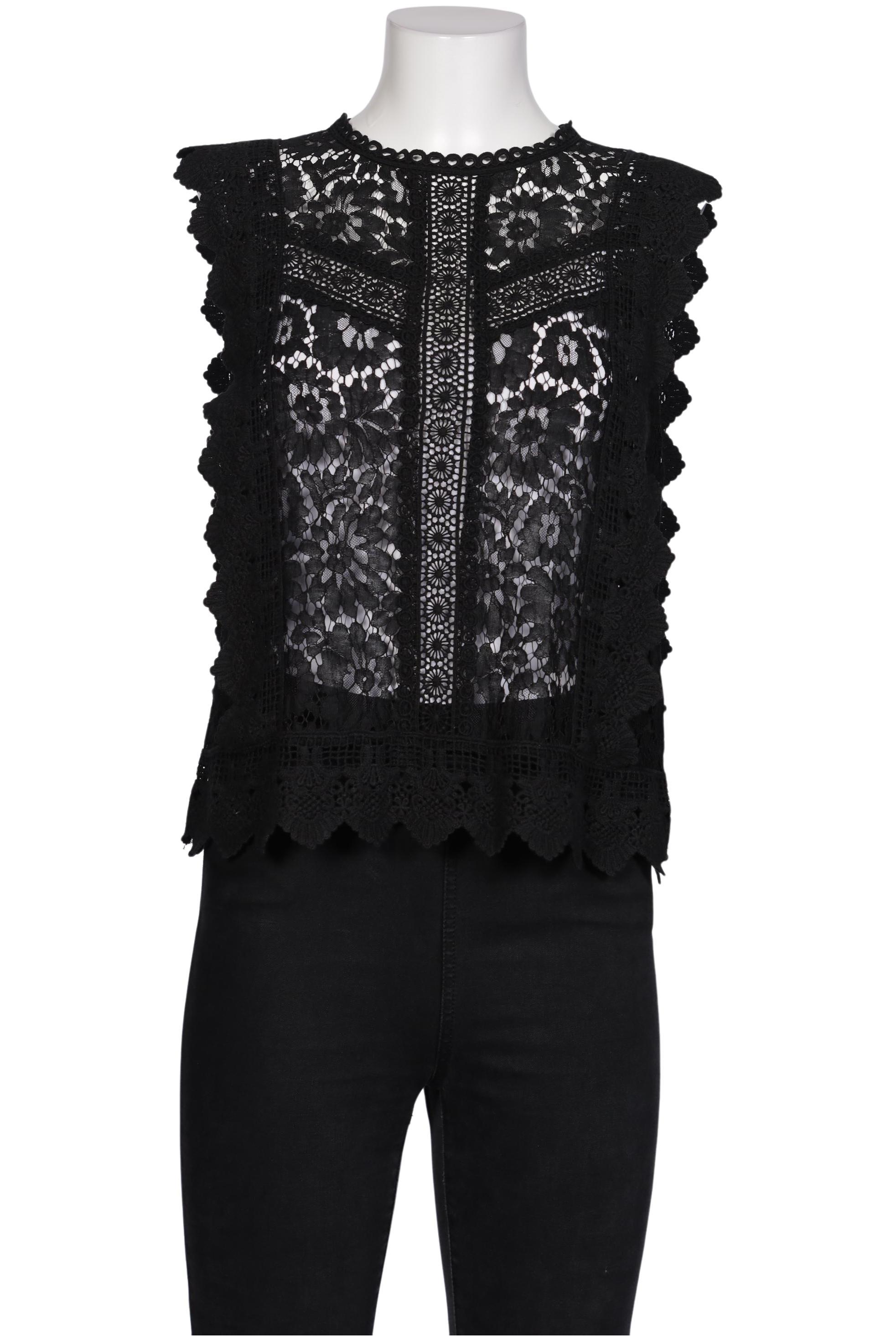 

Hallhuber Damen Bluse, schwarz, Gr. 42
