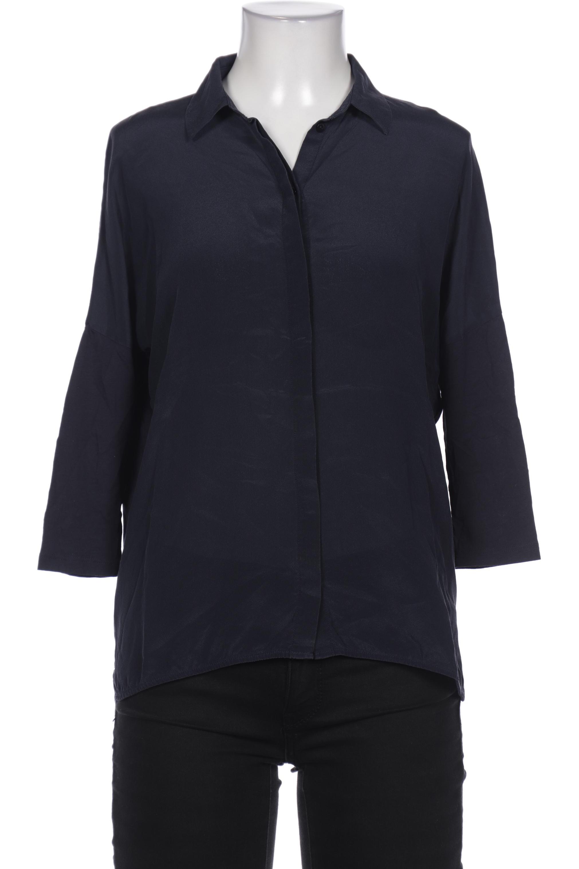 

Hallhuber Damen Bluse, marineblau, Gr. 34