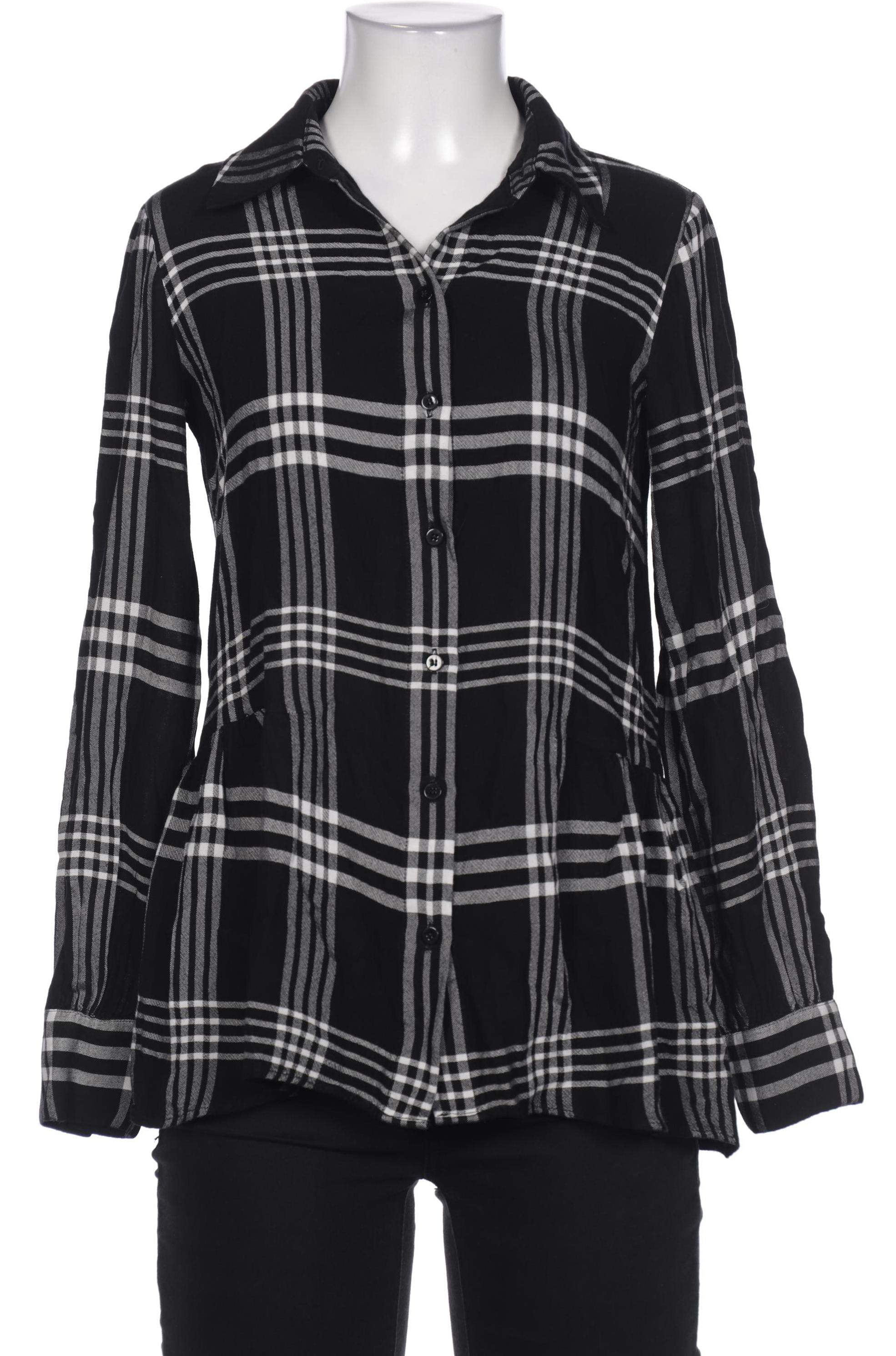 

Hallhuber Damen Bluse, schwarz, Gr. 34