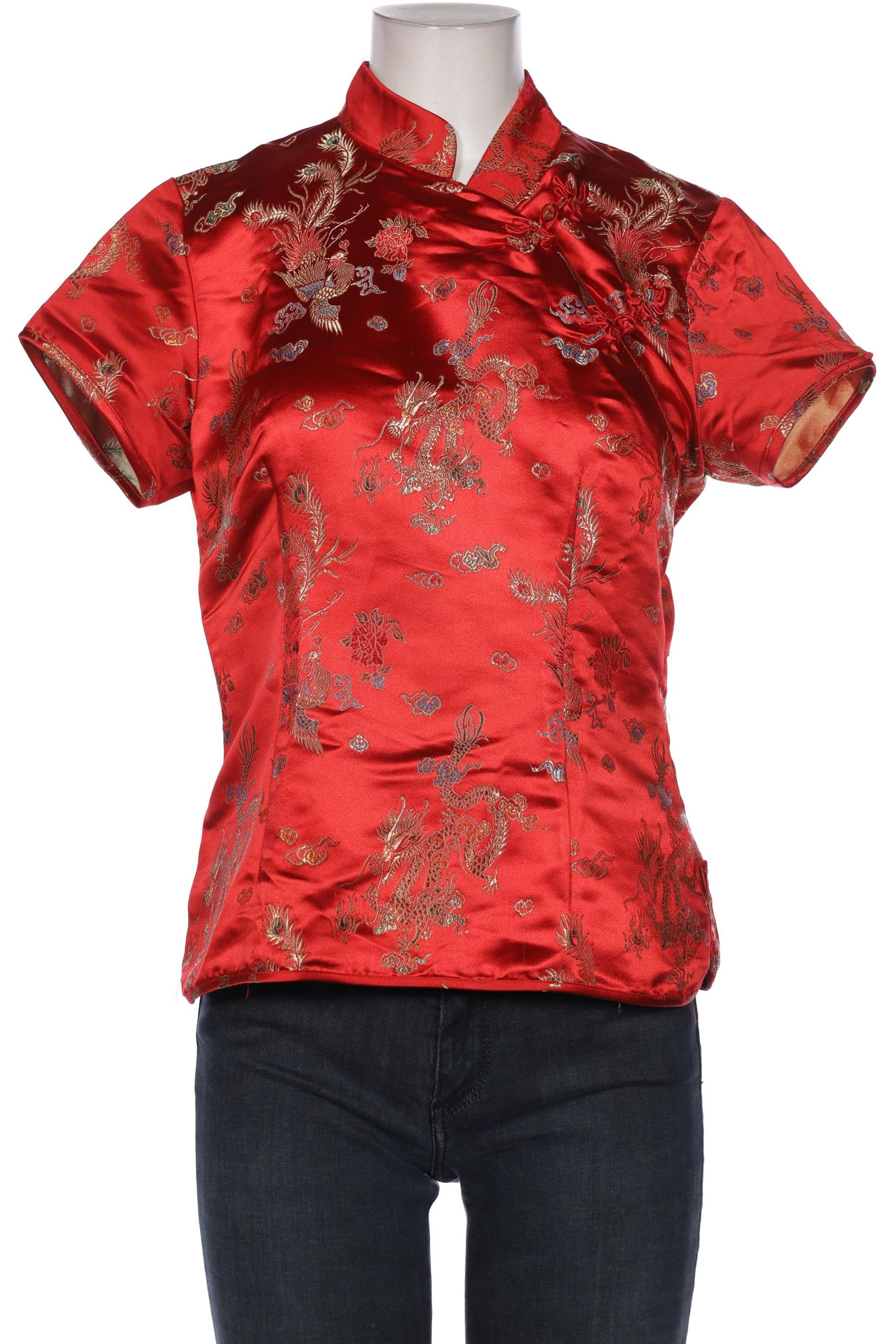 

Hallhuber Damen Bluse, rot, Gr. 38