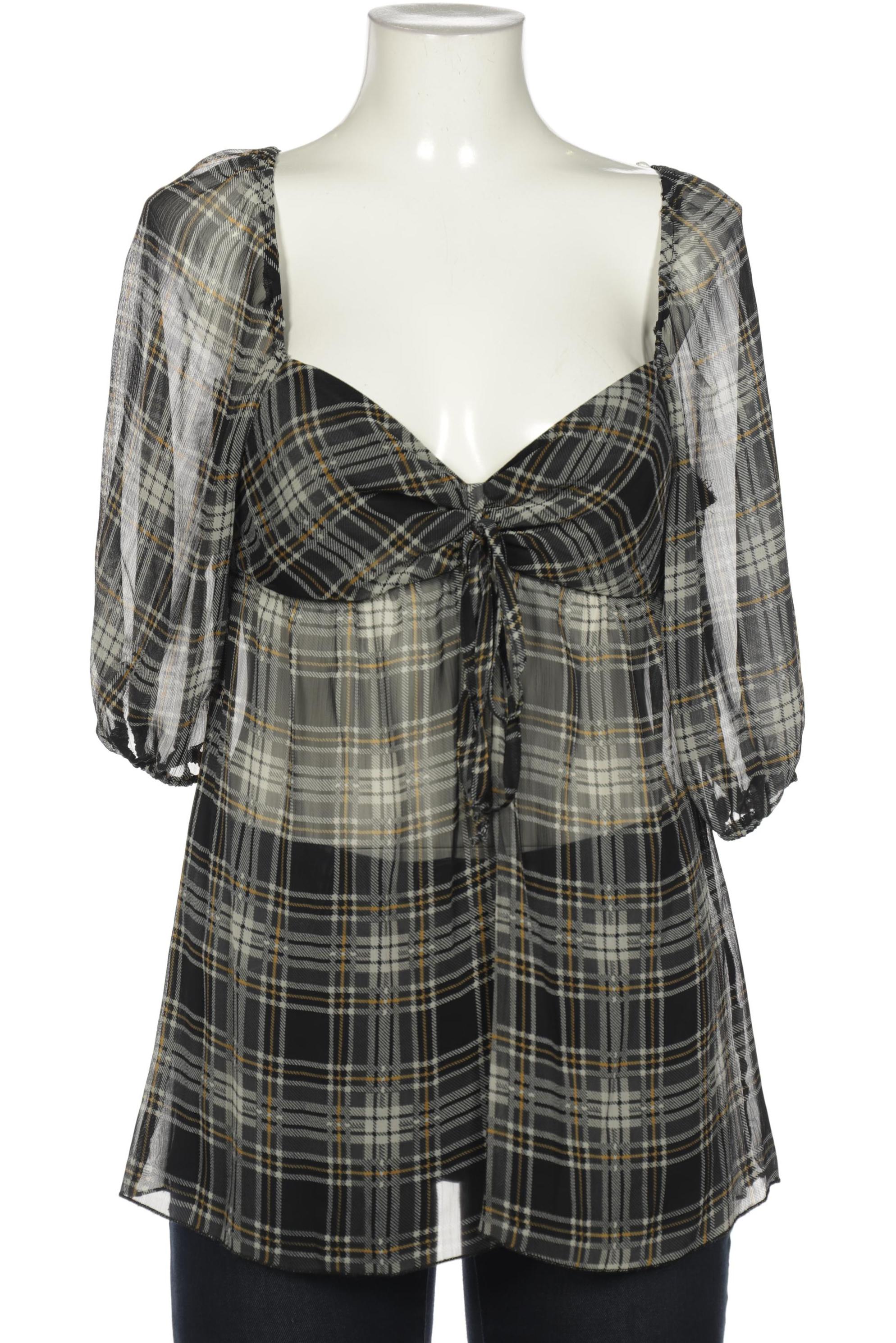 

Hallhuber Damen Bluse, grau, Gr. 42