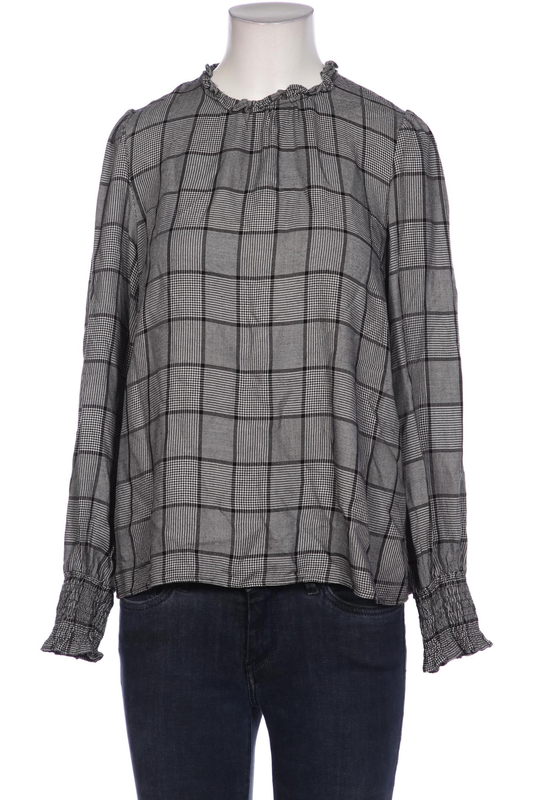 

Hallhuber Damen Bluse, grau, Gr. 38