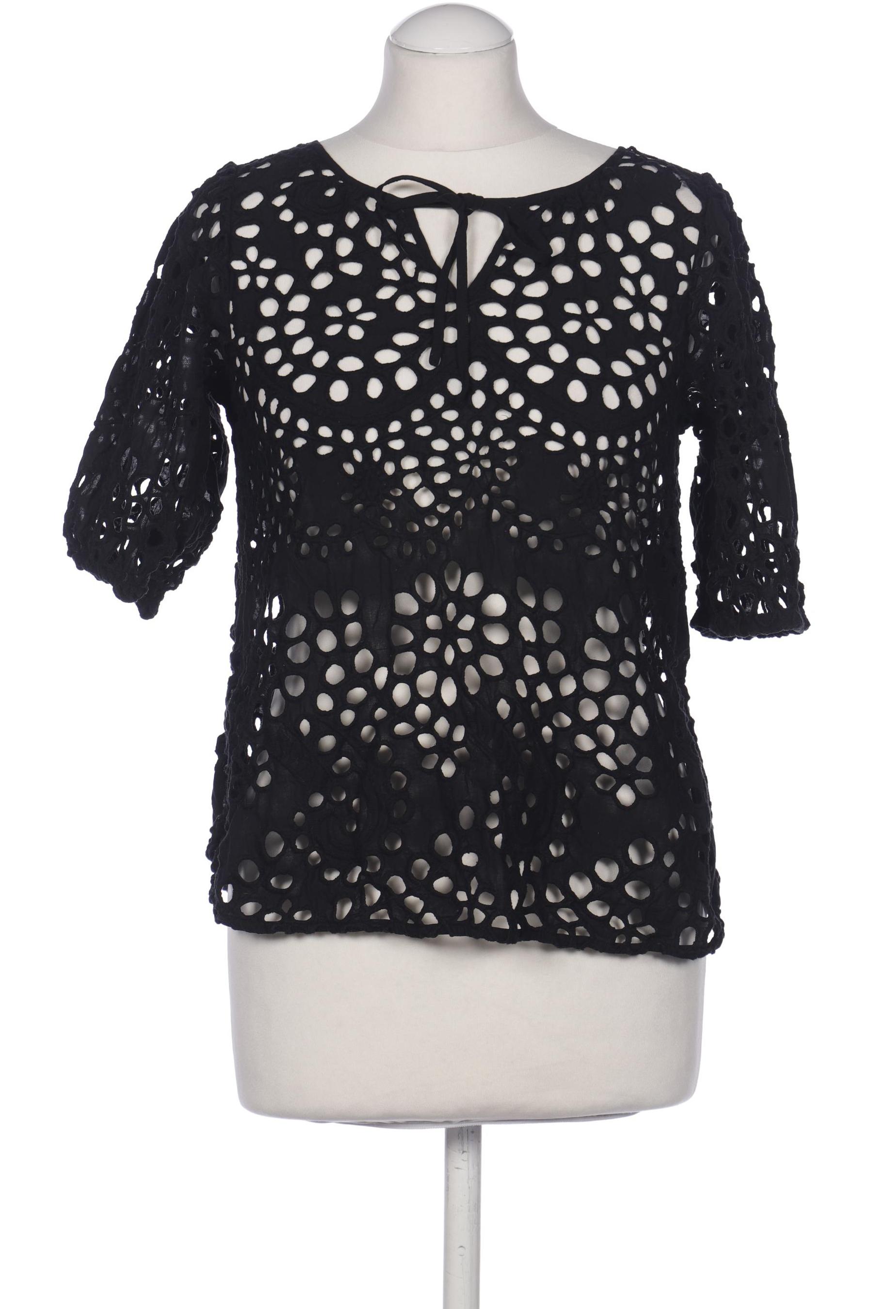 

Hallhuber Damen Bluse, schwarz, Gr. 38