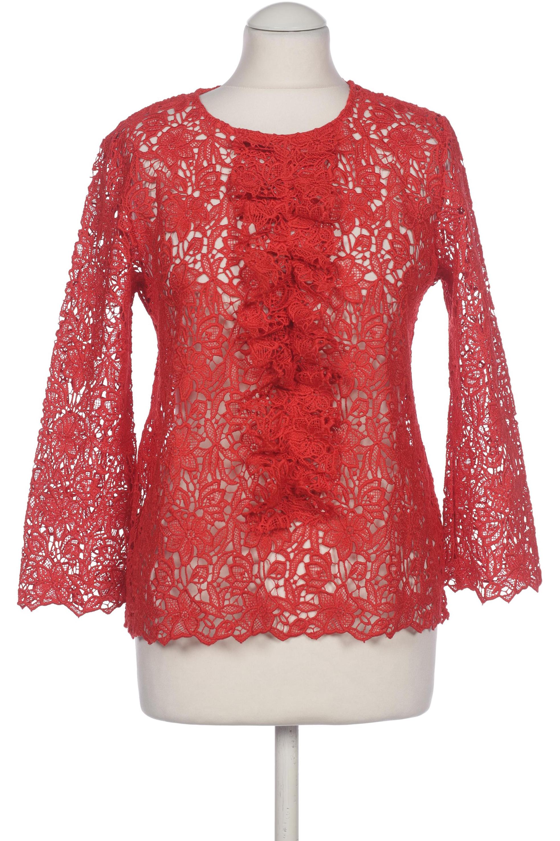 

Hallhuber Damen Bluse, rot, Gr. 38
