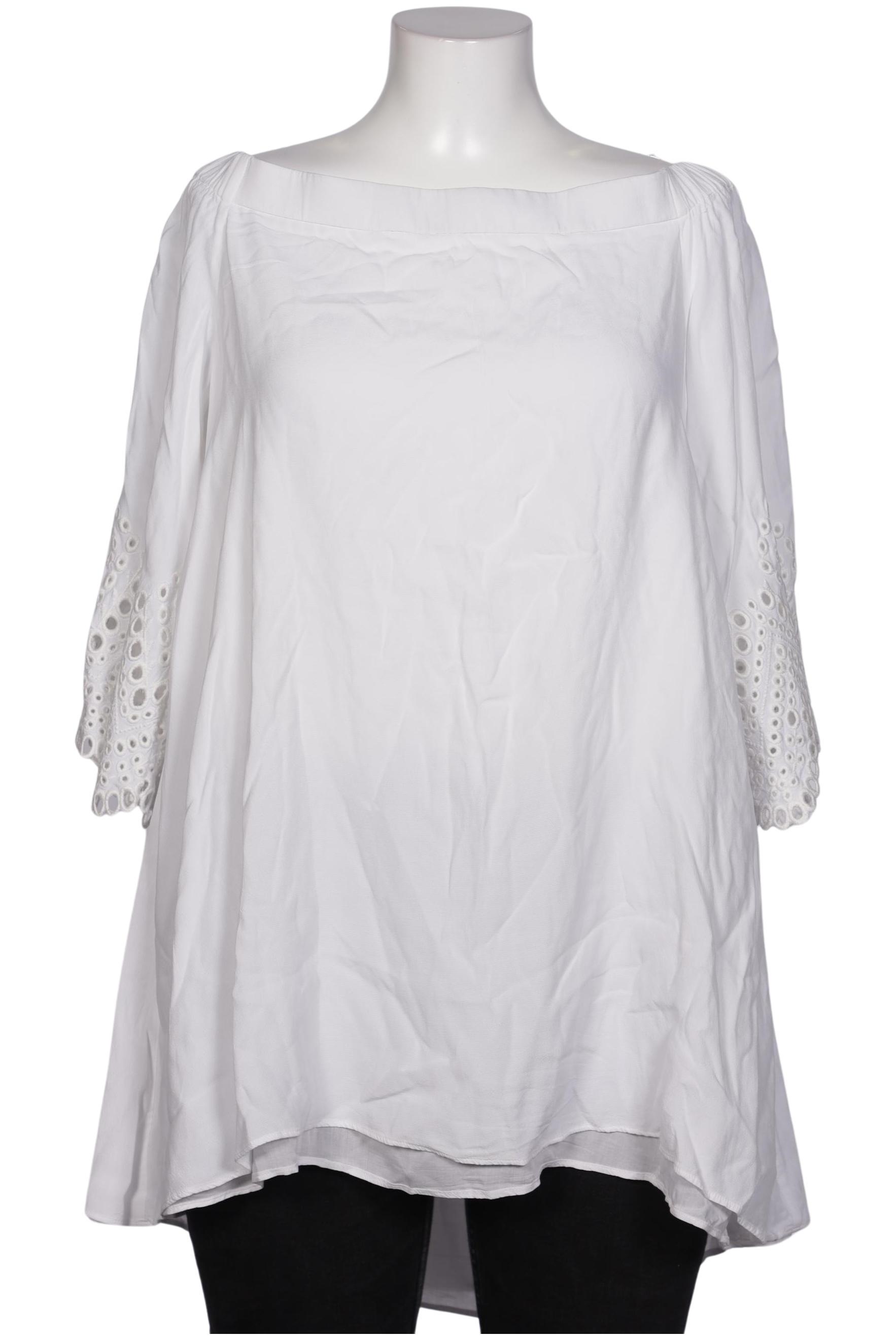 

Hallhuber Damen Bluse, weiß, Gr. 42