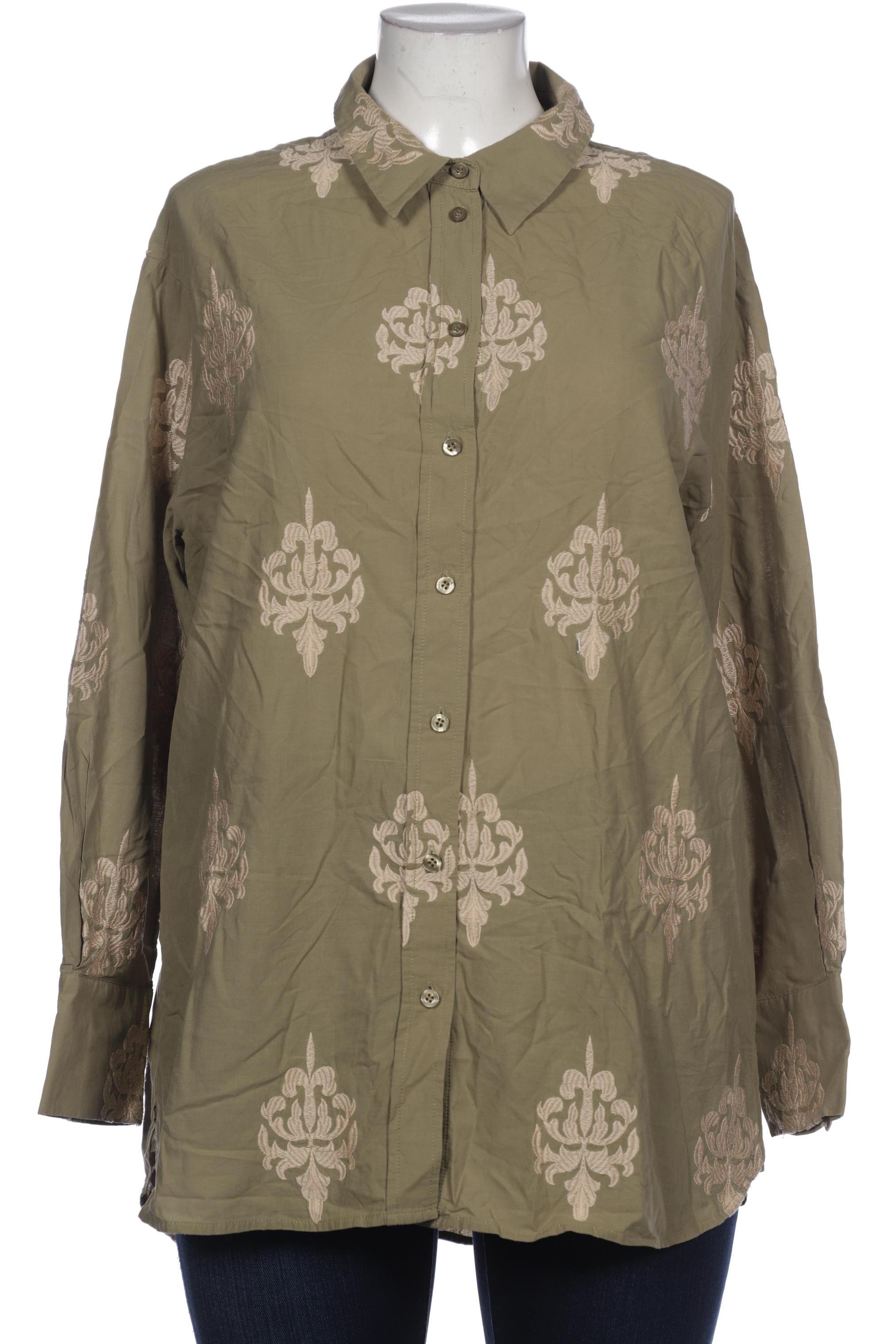 

Hallhuber Damen Bluse, grün, Gr. 42