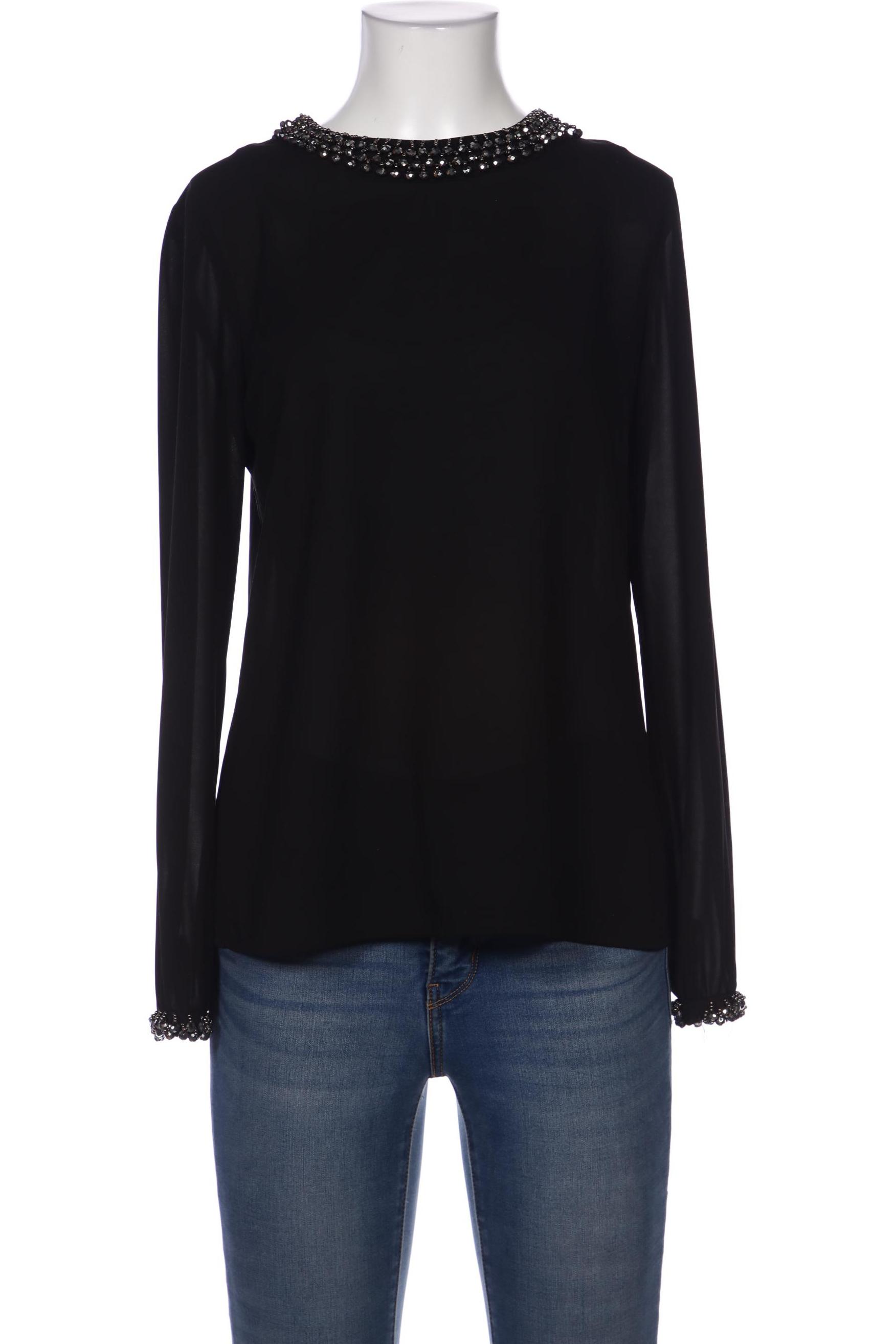 

Hallhuber Damen Bluse, schwarz, Gr. 36