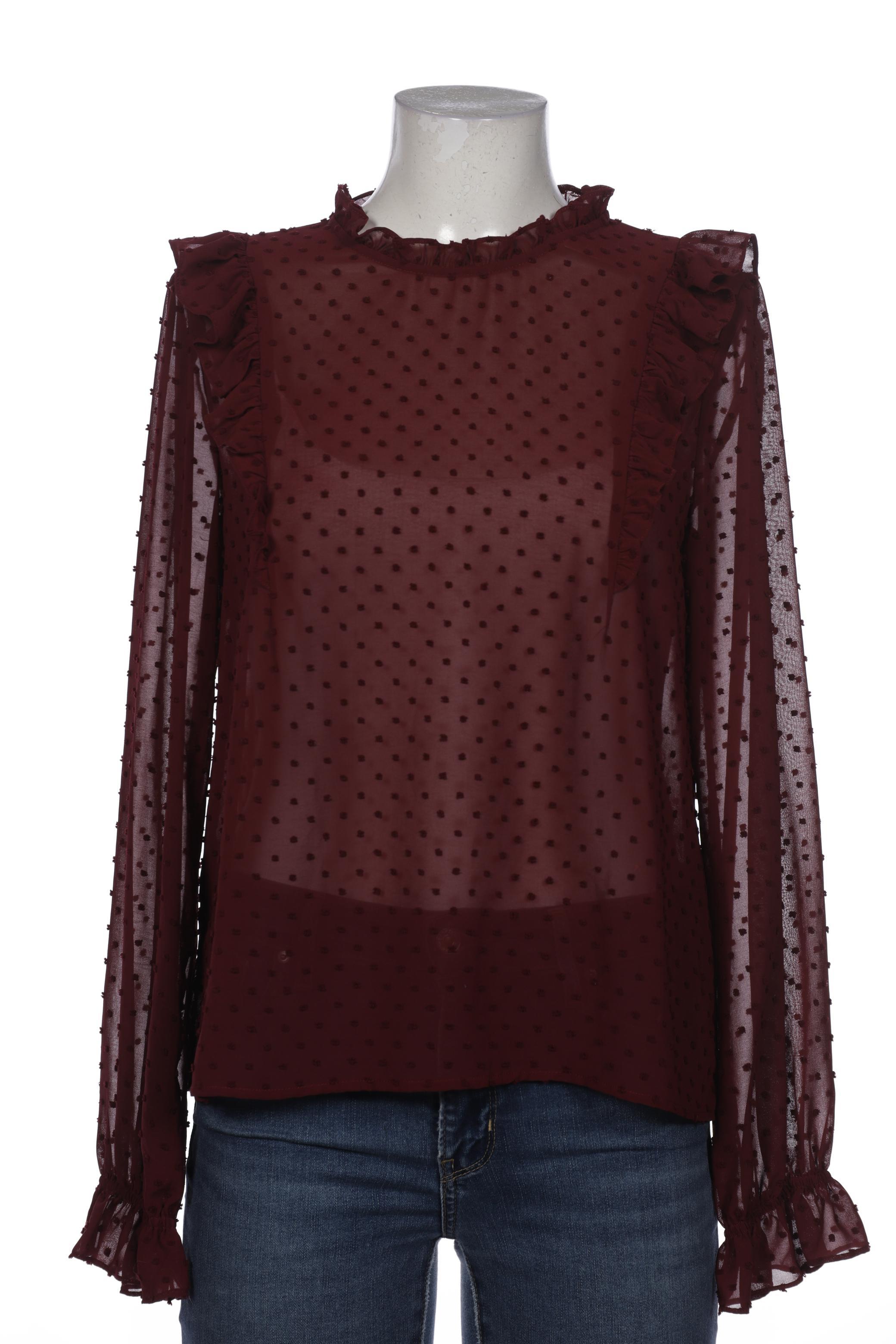 

Hallhuber Damen Bluse, bordeaux, Gr. 40