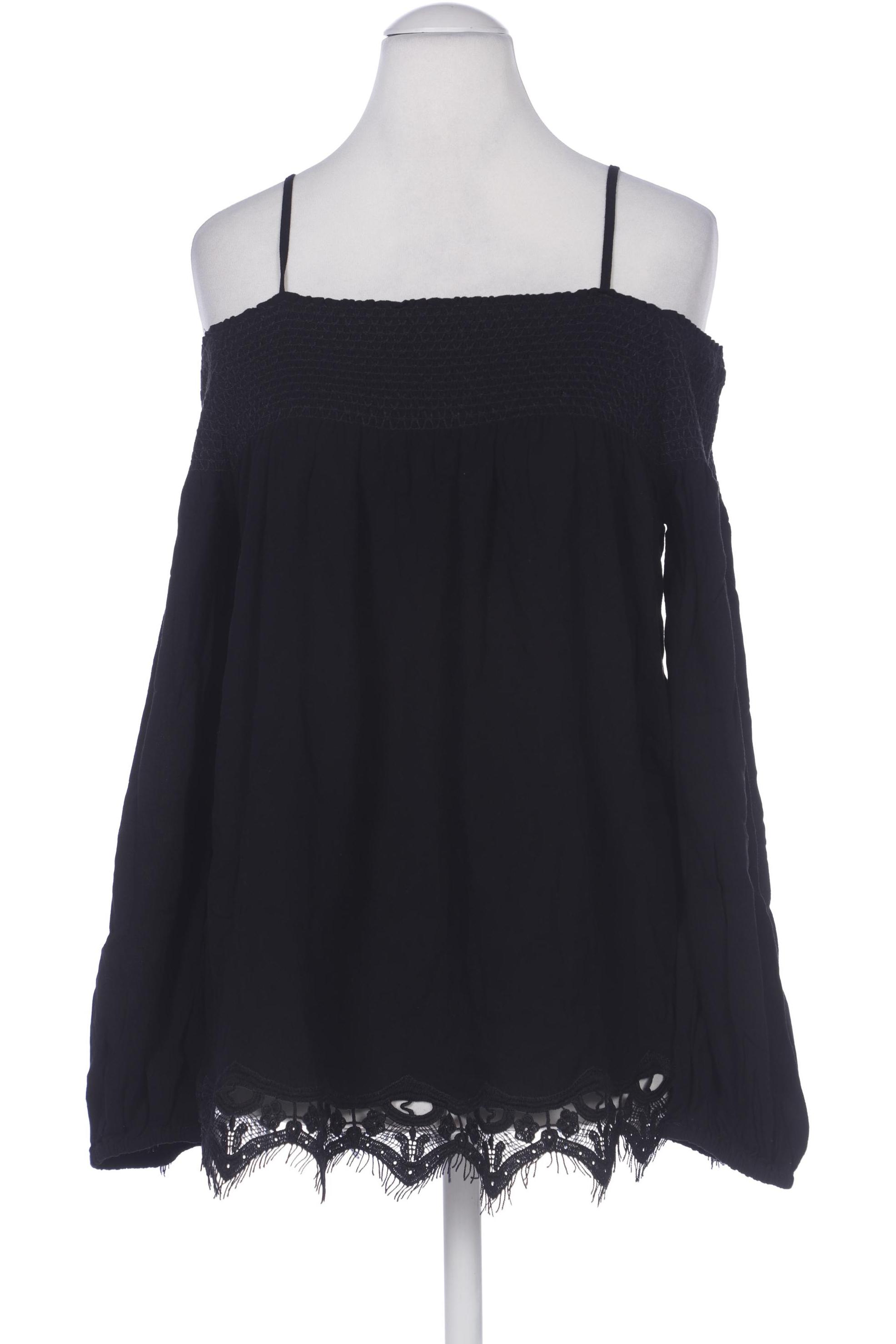 

Hallhuber Damen Bluse, schwarz, Gr. 36