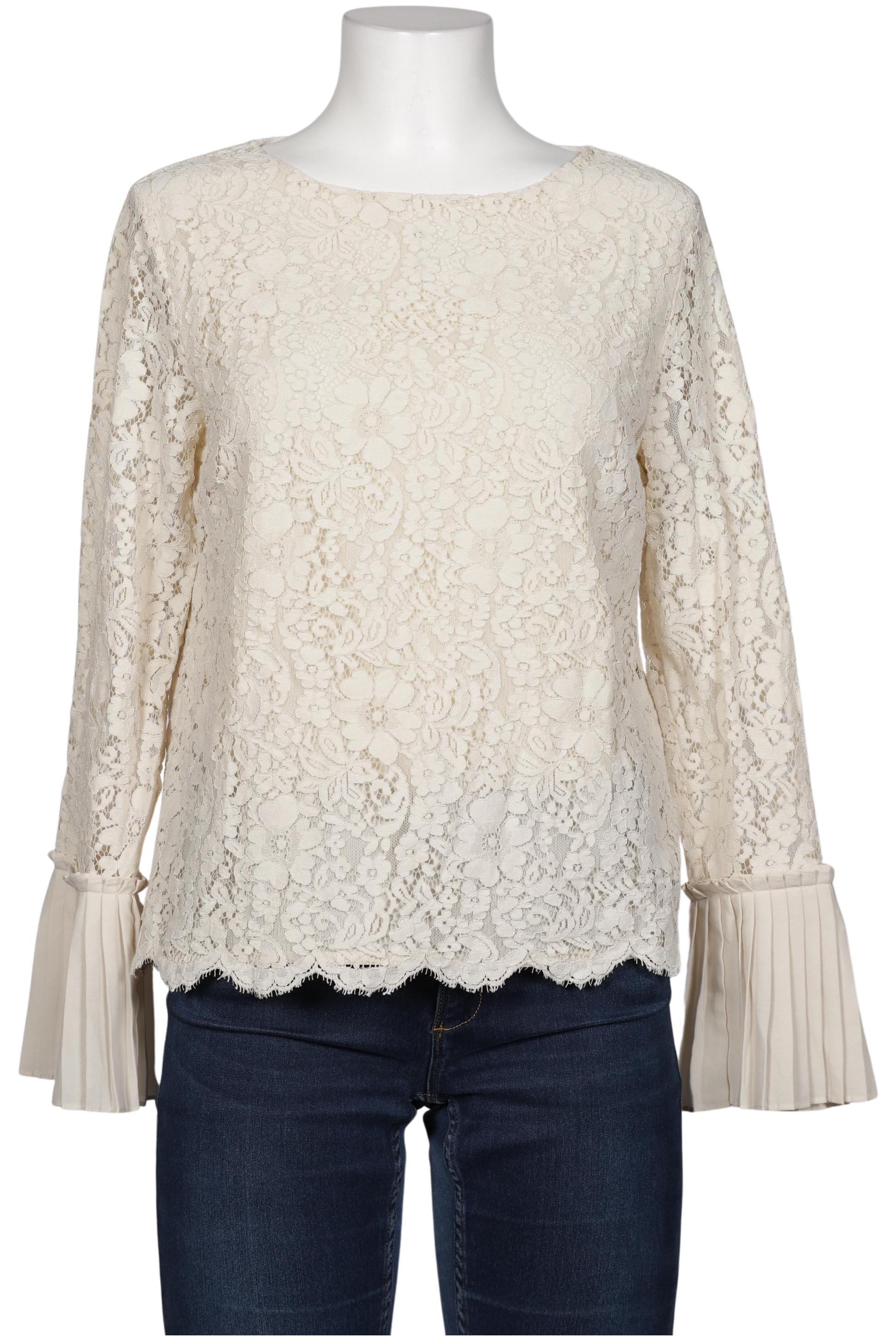 

Hallhuber Damen Bluse, cremeweiß, Gr. 40