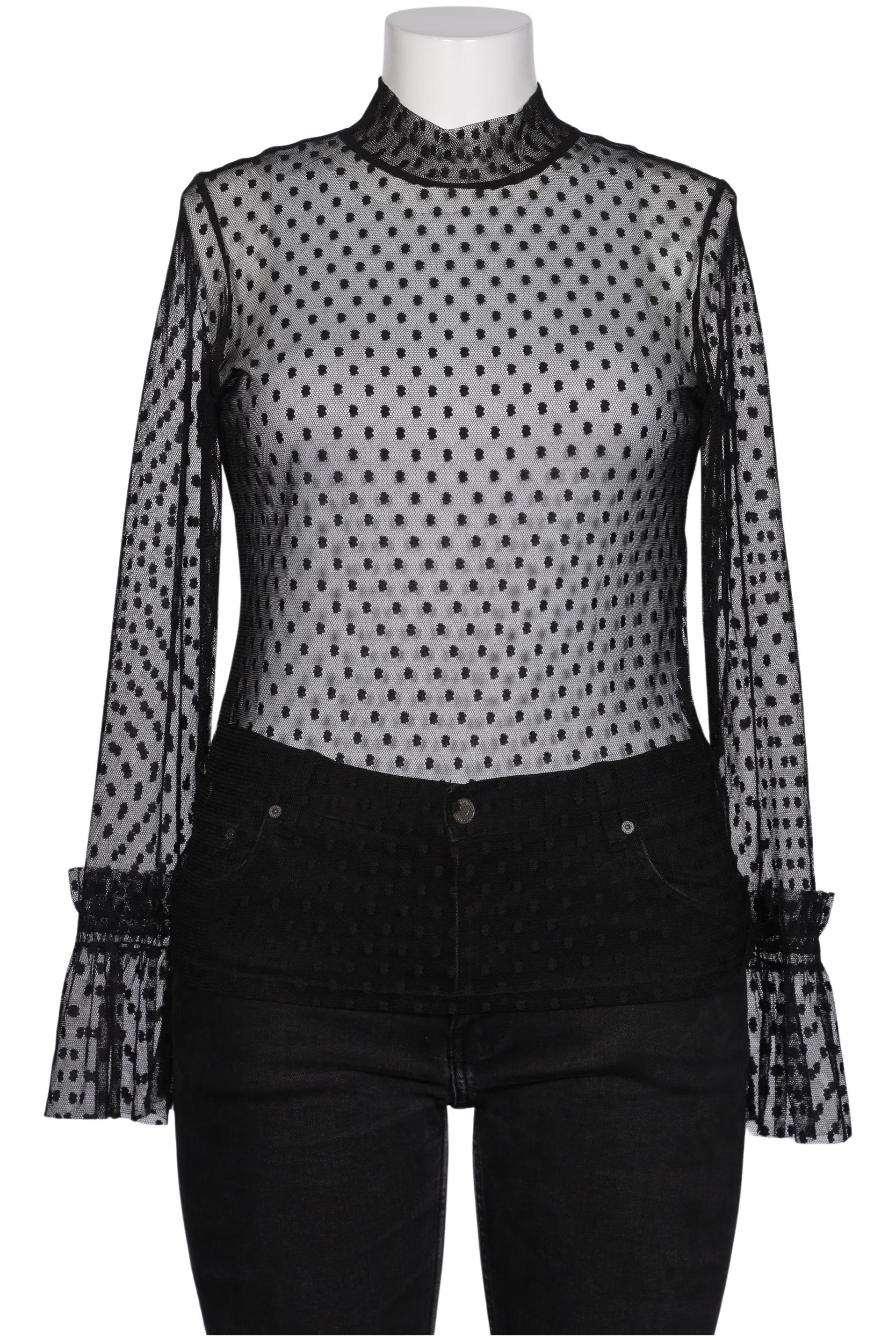 

Hallhuber Damen Bluse, schwarz, Gr. 44