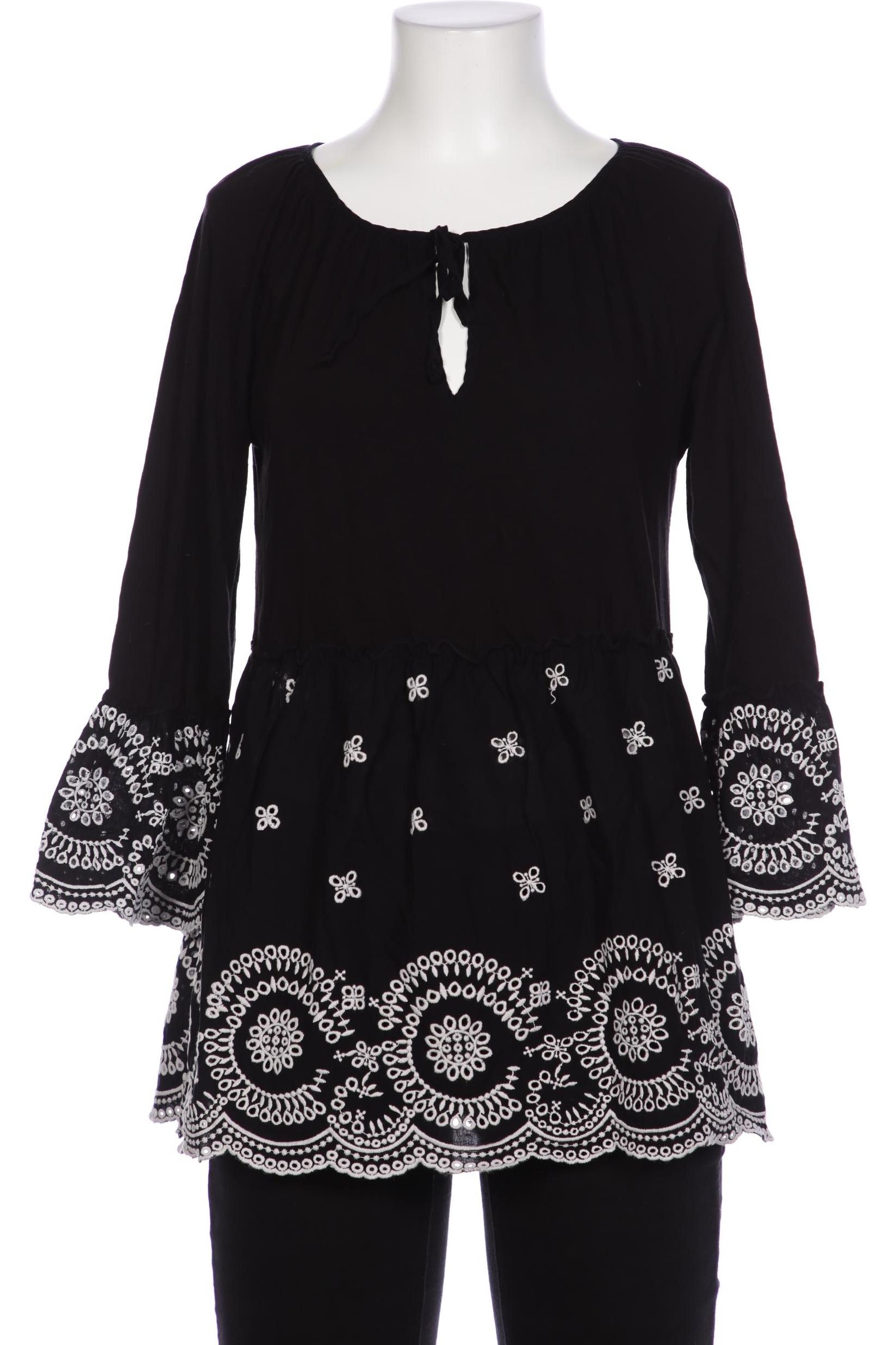 

Hallhuber Damen Bluse, schwarz, Gr. 36