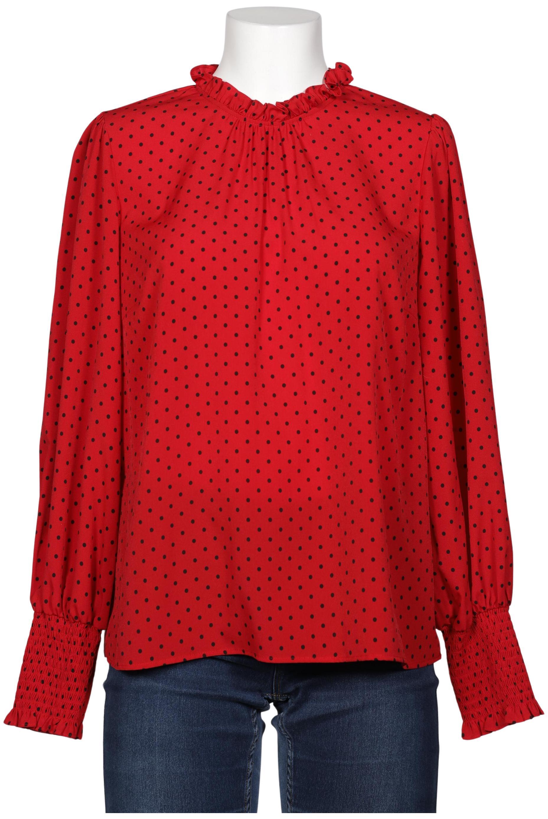 

Hallhuber Damen Bluse, rot, Gr. 42