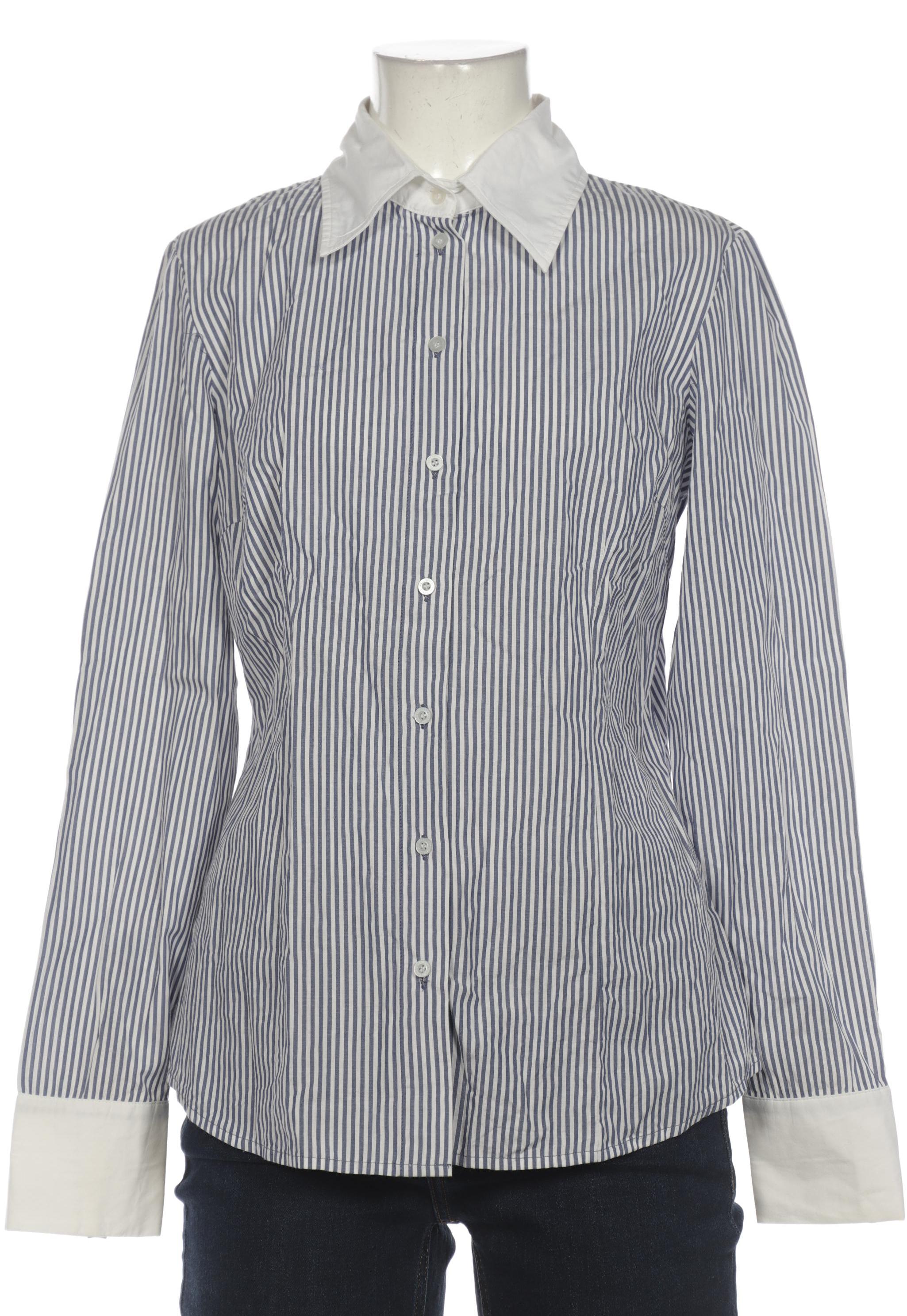 

Hallhuber Damen Bluse, blau, Gr. 36