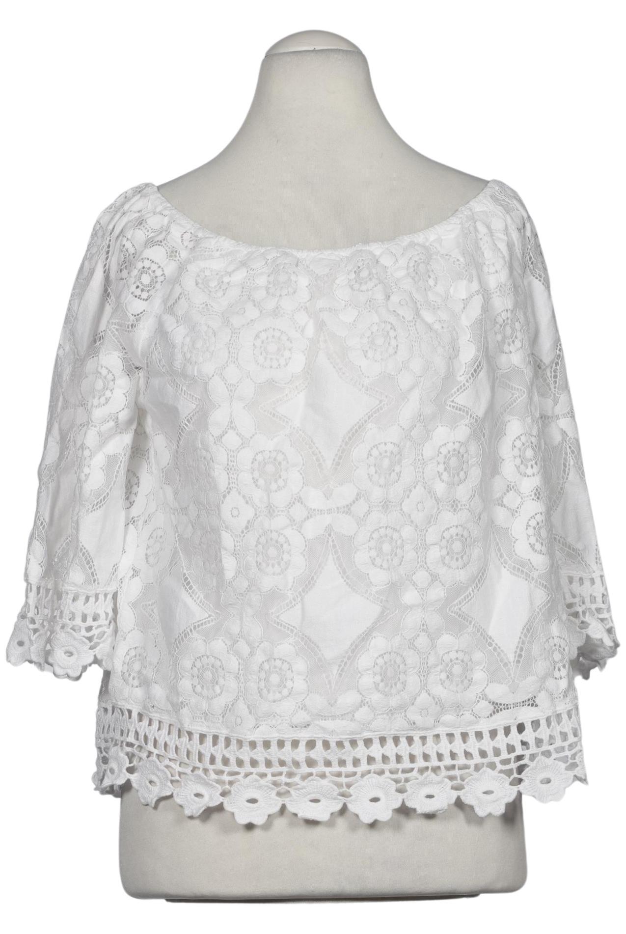 

Hallhuber Damen Bluse, weiß, Gr. 38