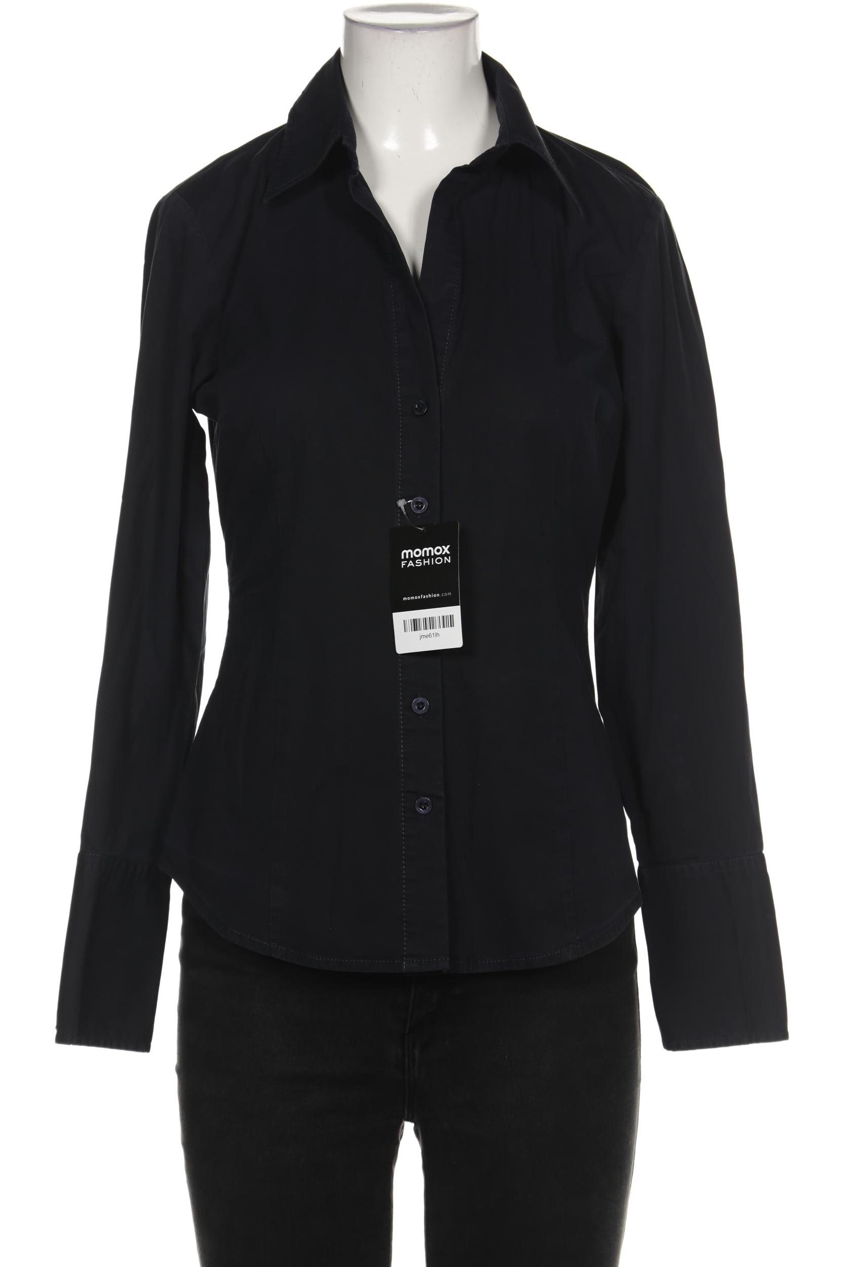 

Hallhuber Damen Bluse, marineblau, Gr. 36
