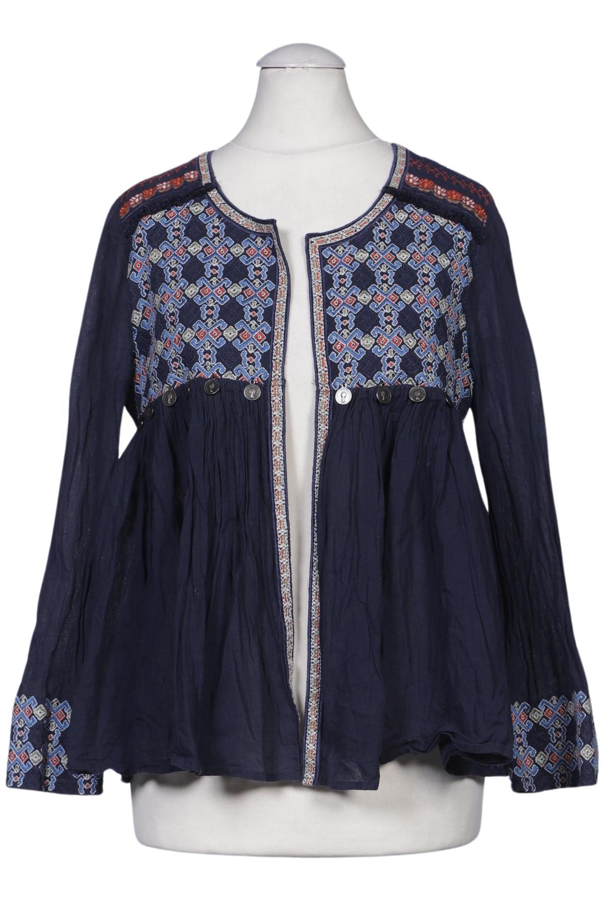 

Hallhuber Damen Bluse, marineblau, Gr. 36