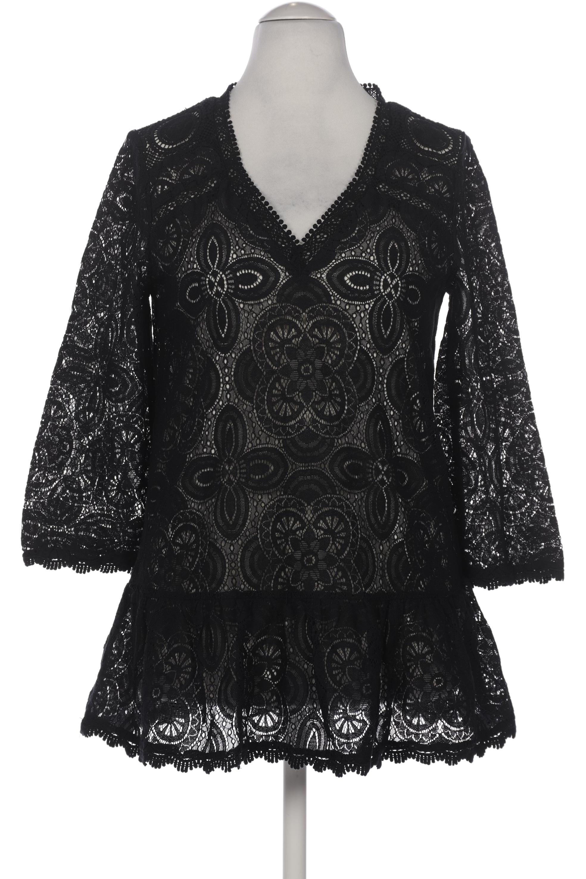 

Hallhuber Damen Bluse, schwarz, Gr. 36