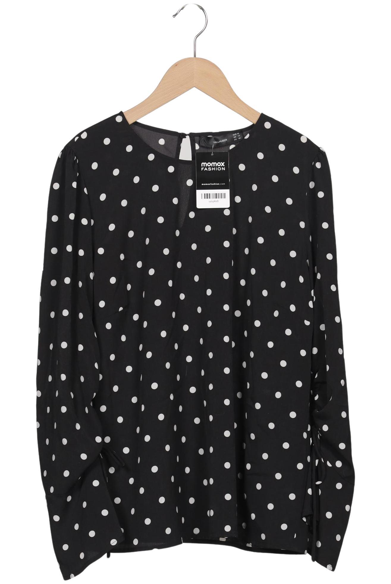 

Hallhuber Damen Bluse, schwarz, Gr. 42