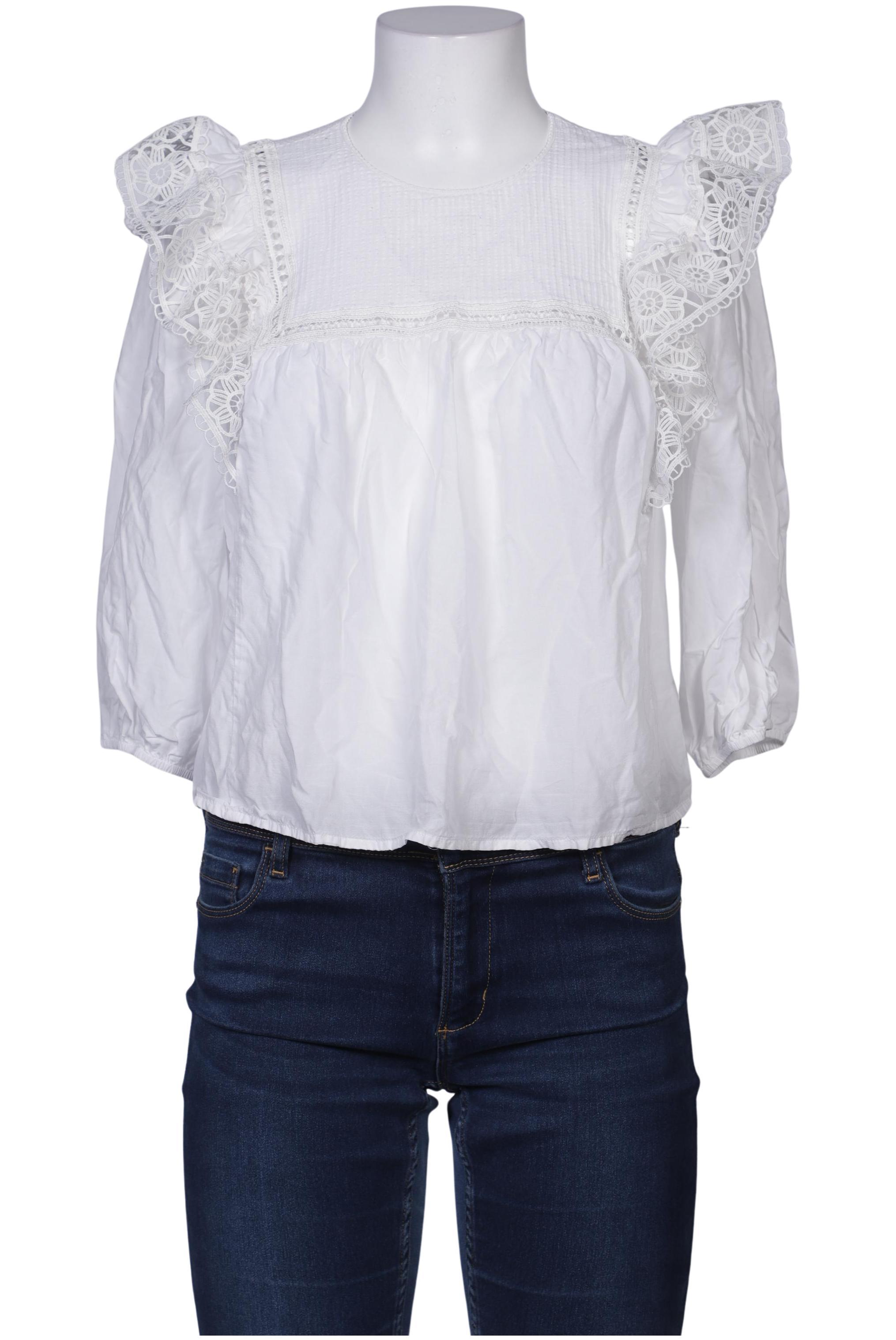 

Hallhuber Damen Bluse, weiß, Gr. 38