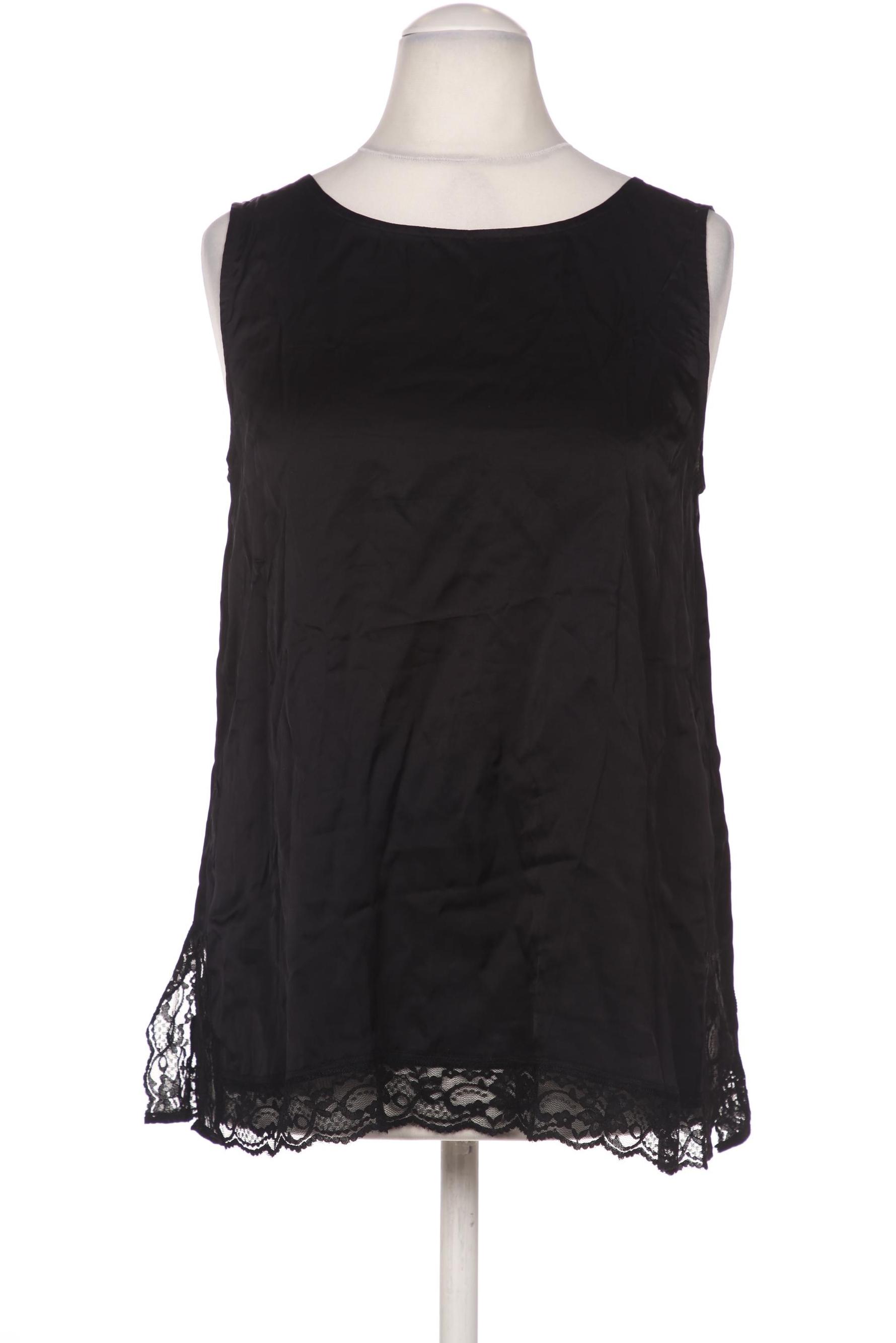 

Hallhuber Damen Bluse, schwarz, Gr. 38