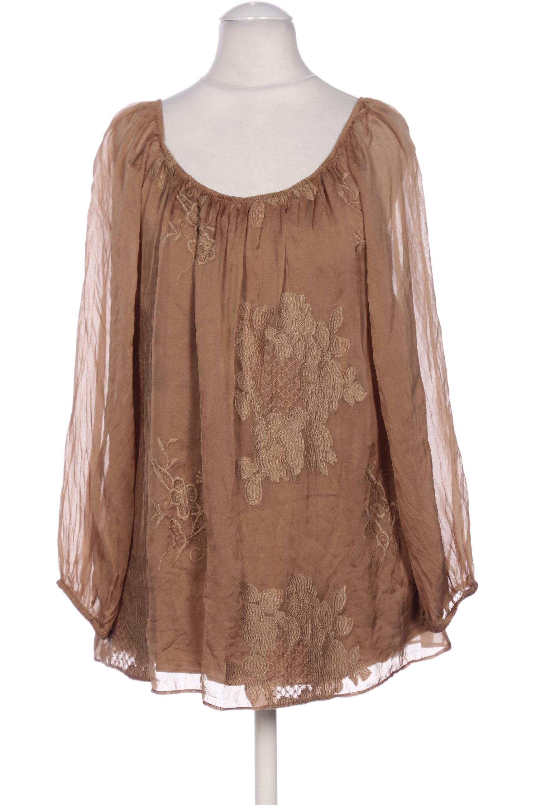 

Hallhuber Damen Bluse, braun, Gr. 38