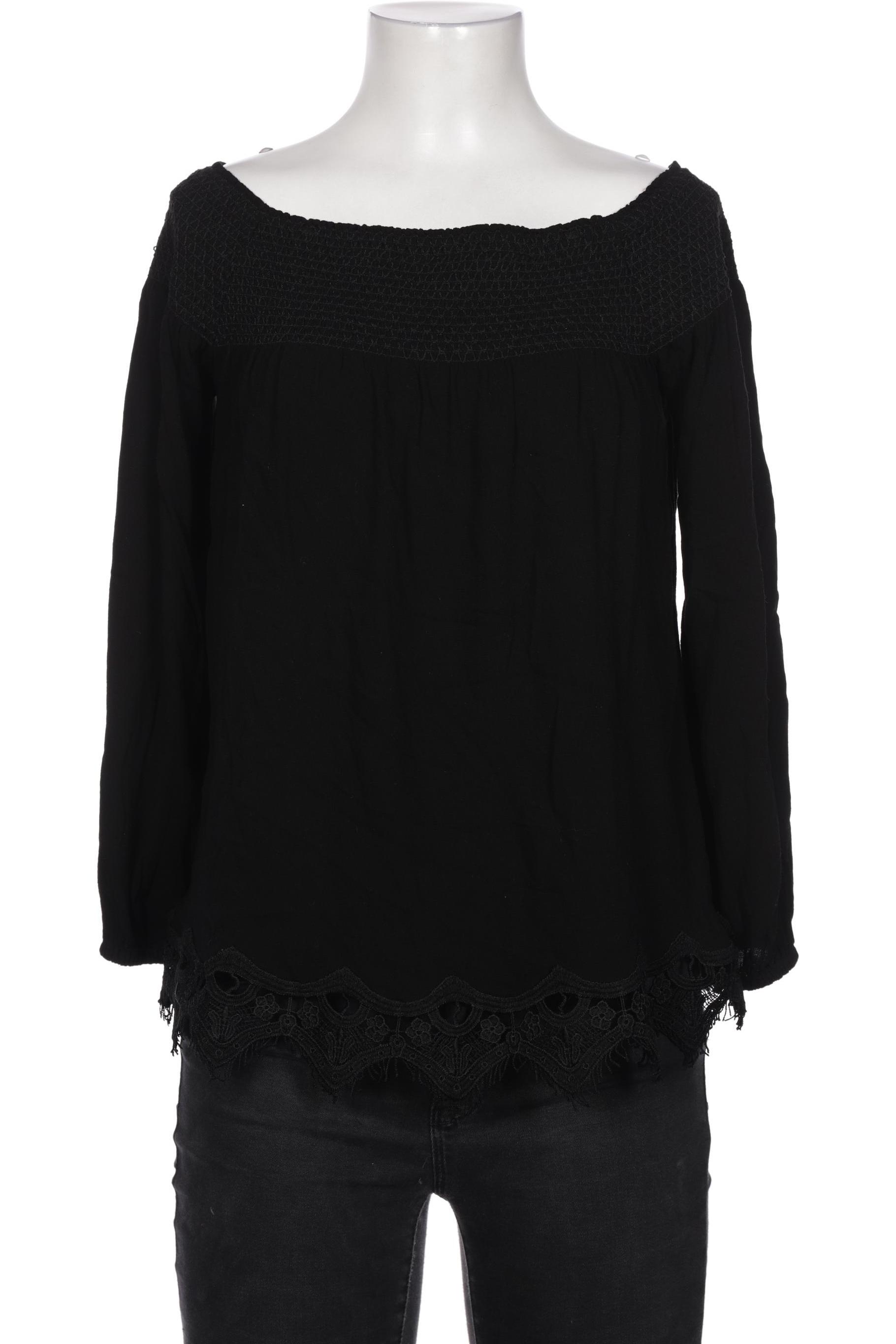 

Hallhuber Damen Bluse, schwarz, Gr. 34