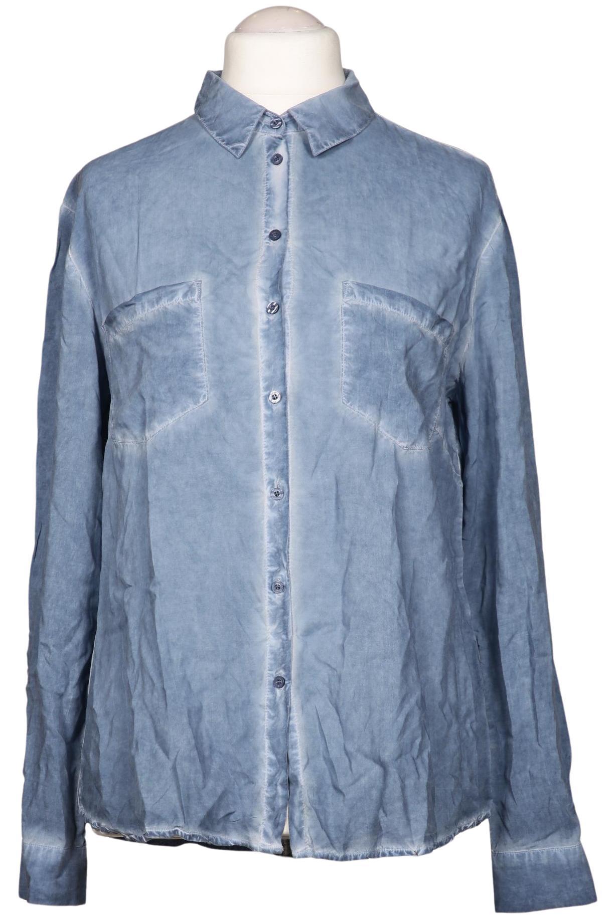

Hallhuber Damen Bluse, blau, Gr. 42