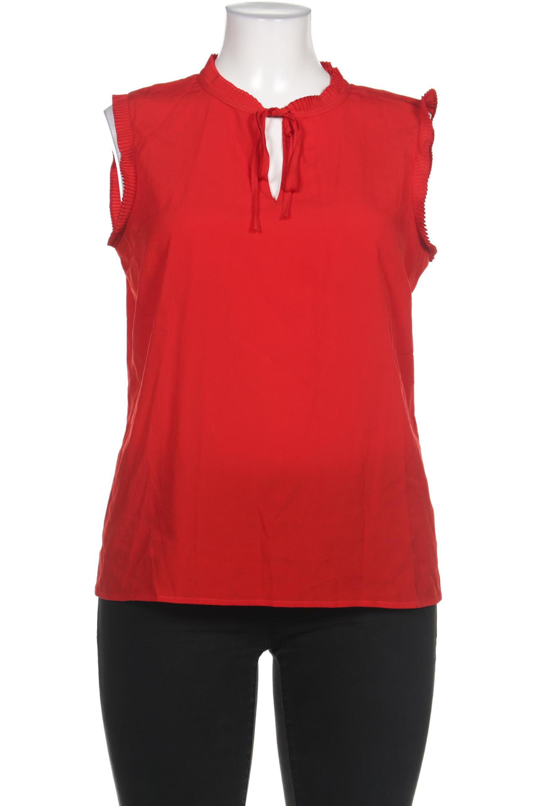 

Hallhuber Damen Bluse, rot, Gr. 42