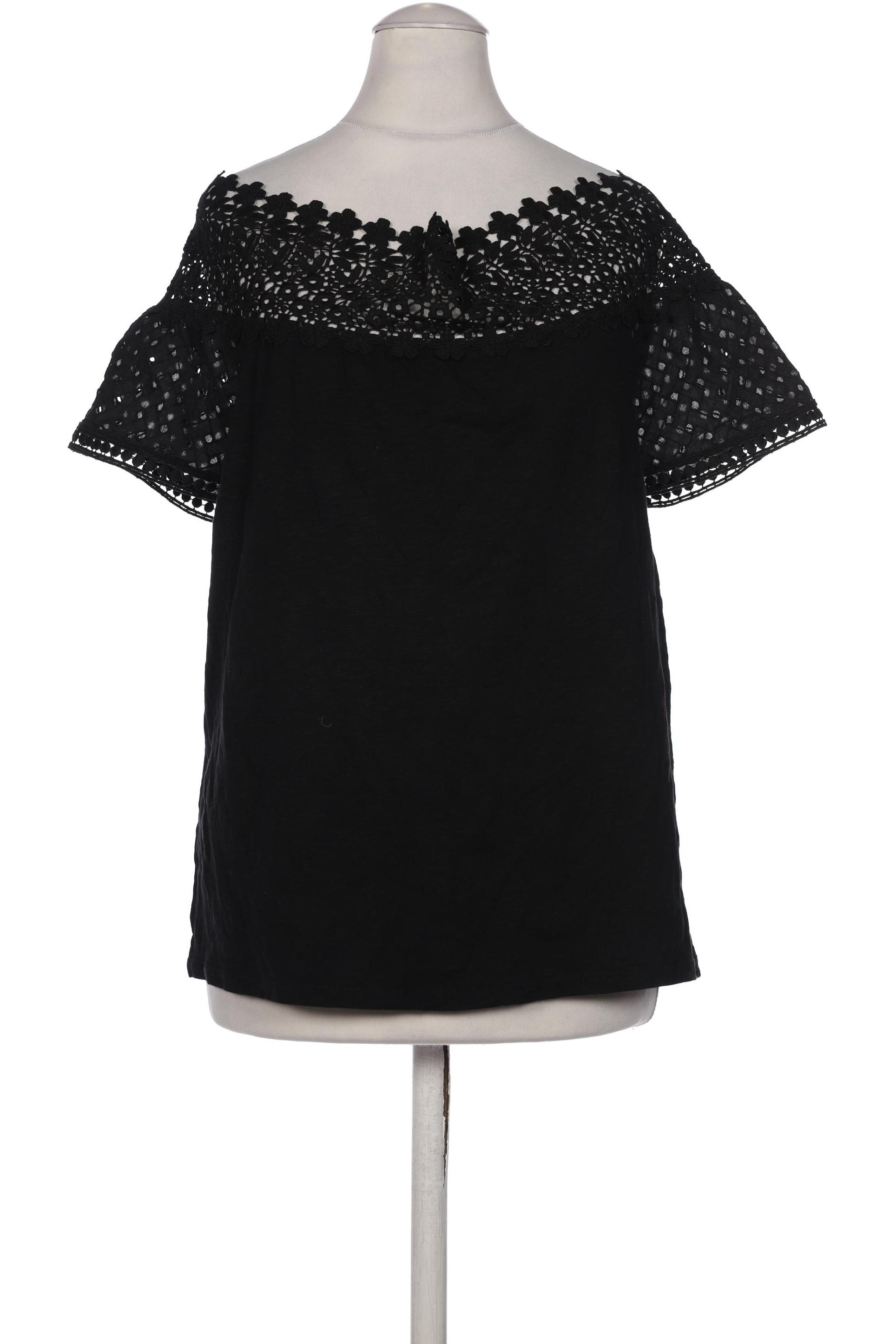 

Hallhuber Damen Bluse, schwarz, Gr. 34