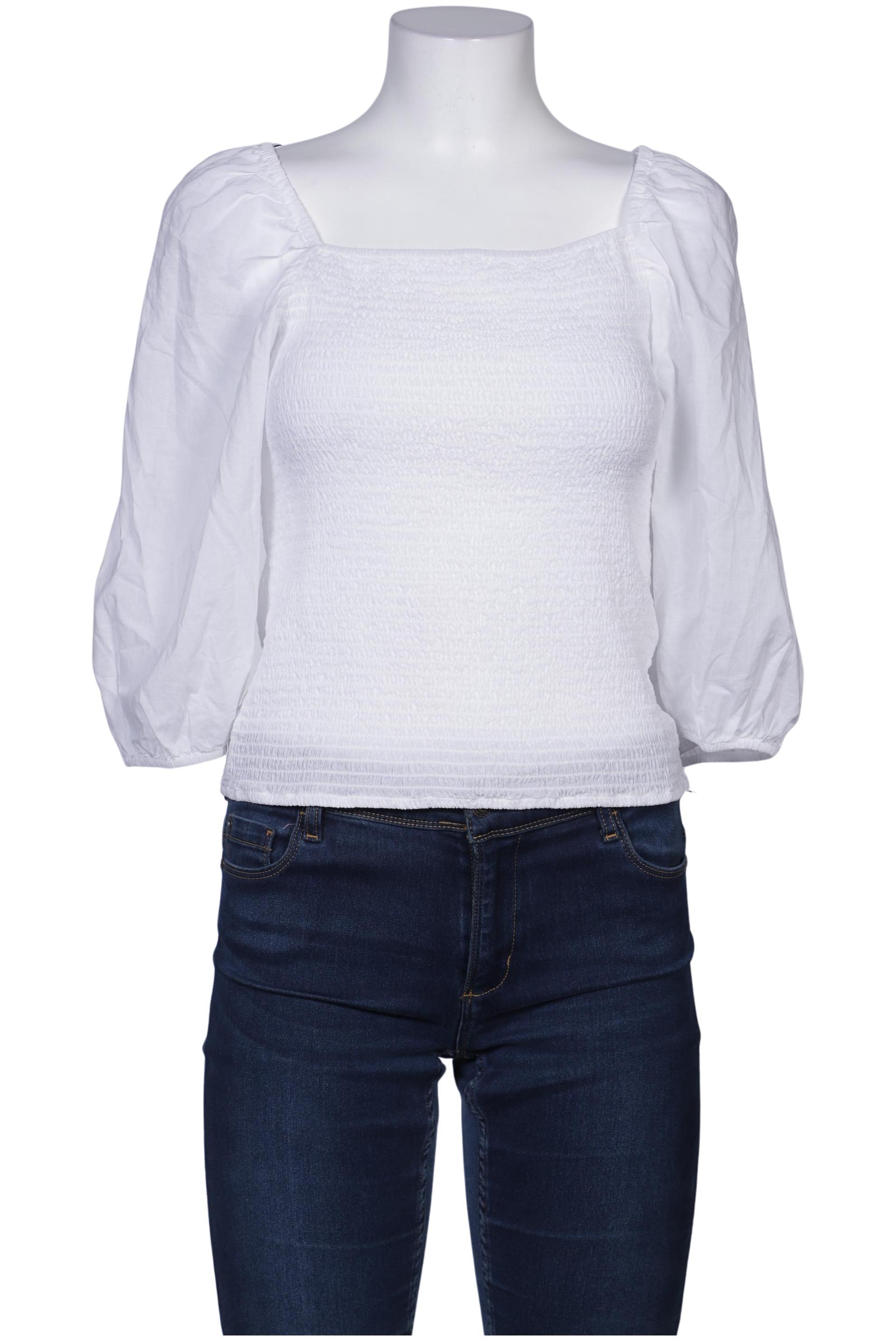 

Hallhuber Damen Bluse, weiß, Gr. 40