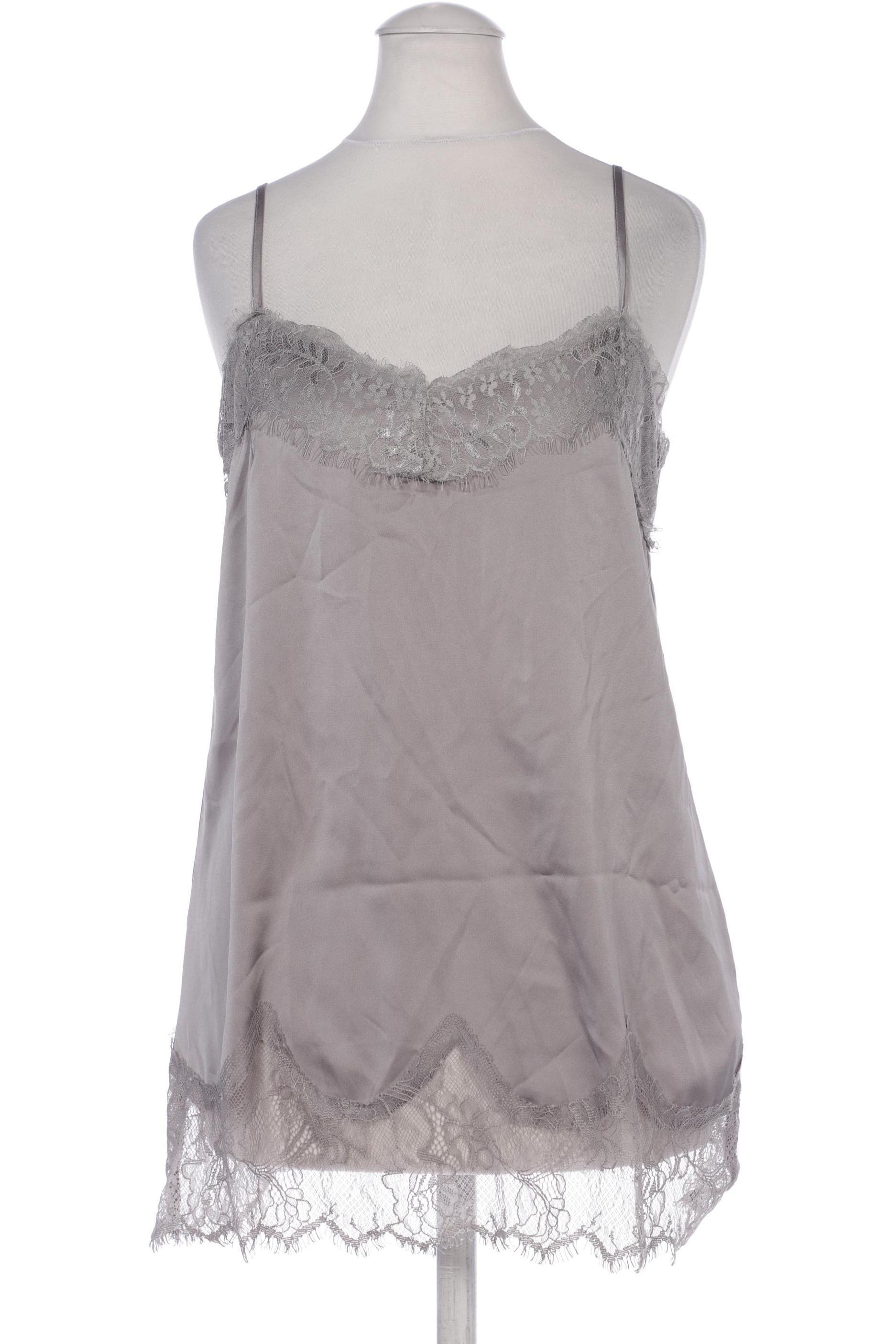 

Hallhuber Damen Bluse, grau, Gr. 34