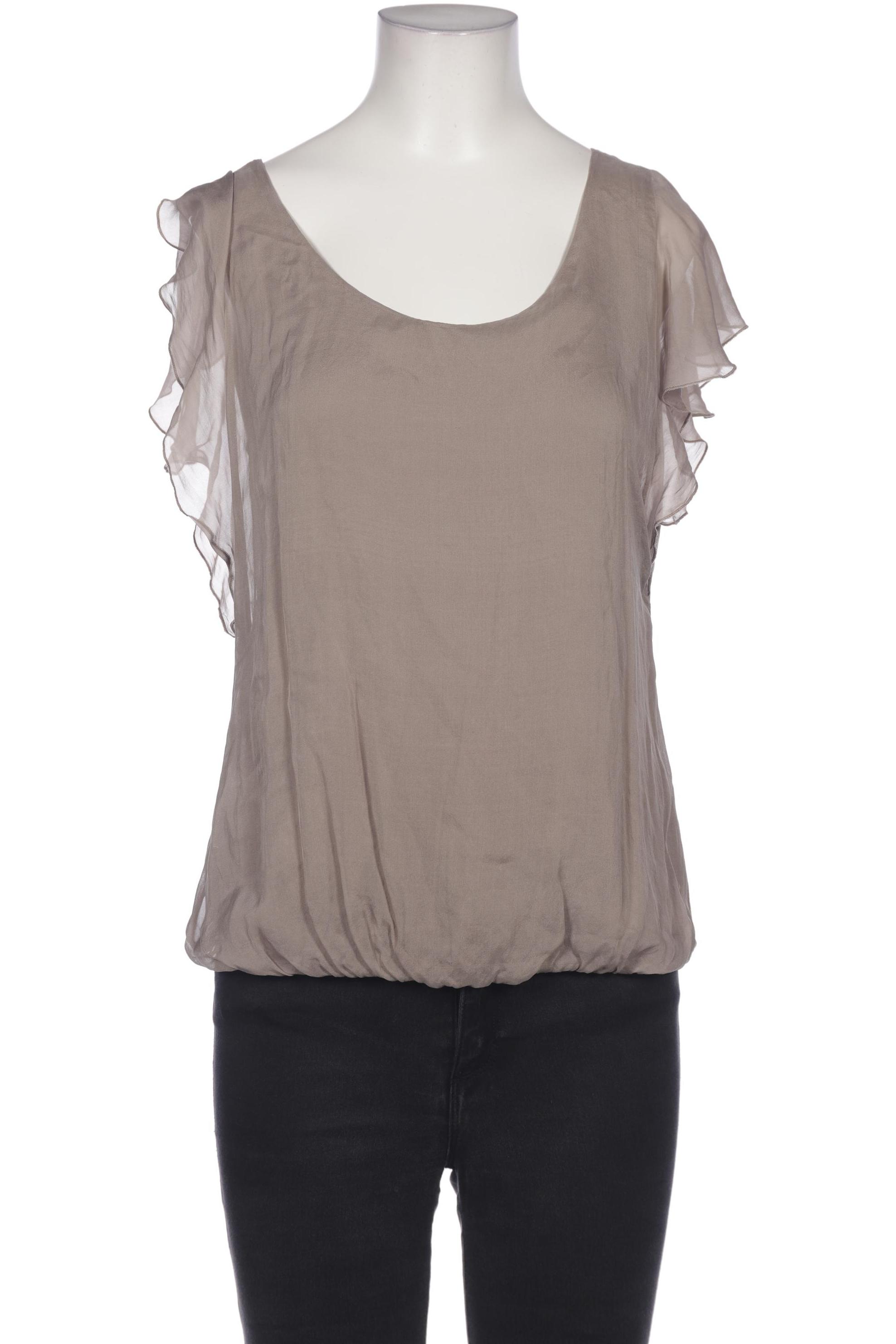 

Hallhuber Damen Bluse, grau, Gr. 34