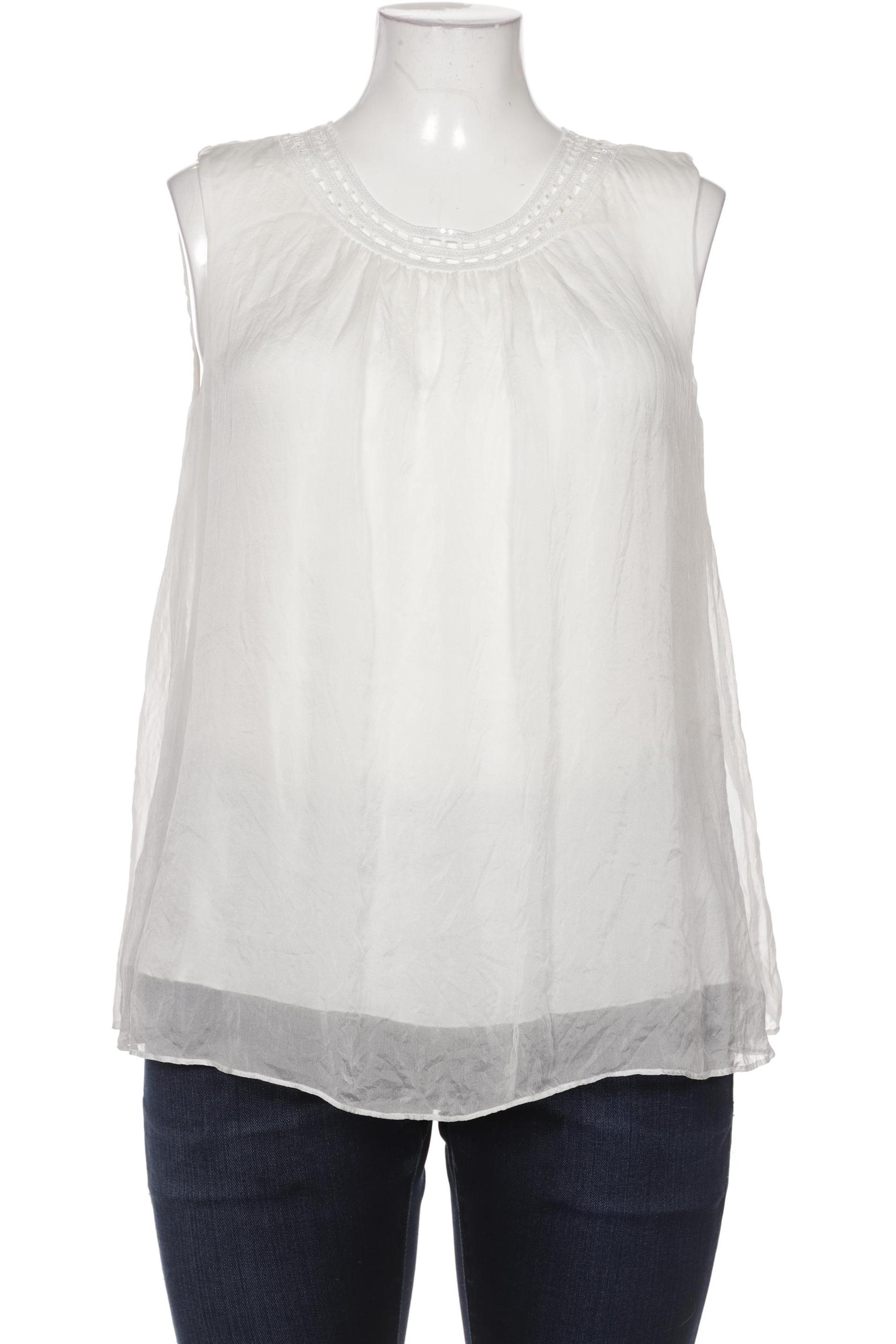 

Hallhuber Damen Bluse, weiß, Gr. 42