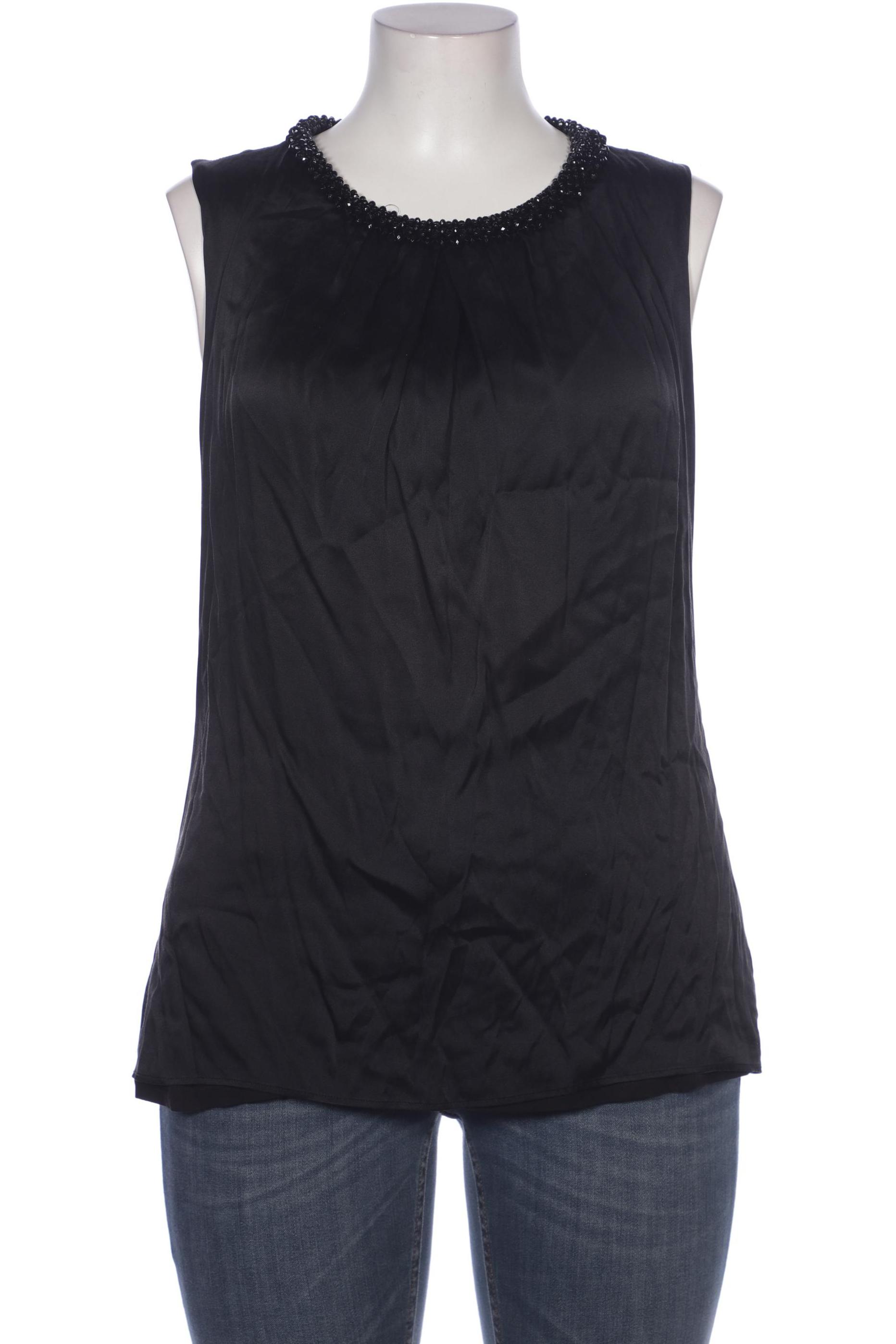 

Hallhuber Damen Bluse, schwarz, Gr. 44