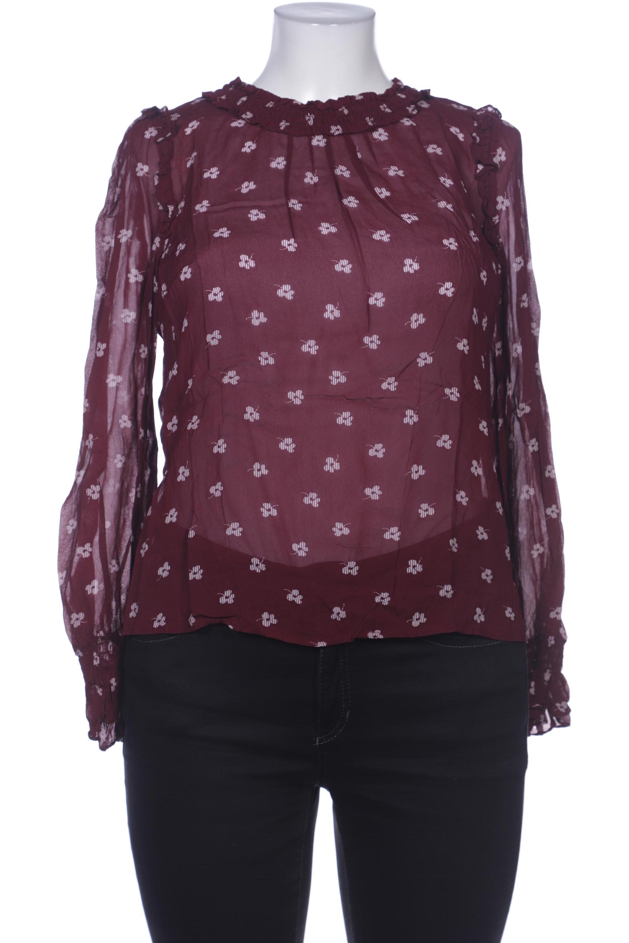 

Hallhuber Damen Bluse, bordeaux, Gr. 42