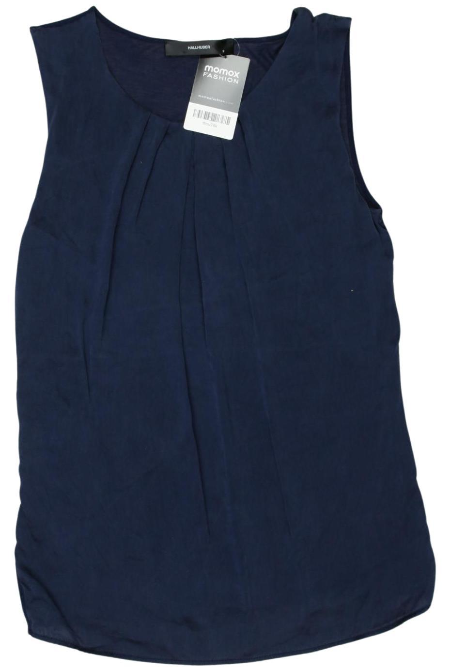 

Hallhuber Damen Bluse, marineblau, Gr. 36