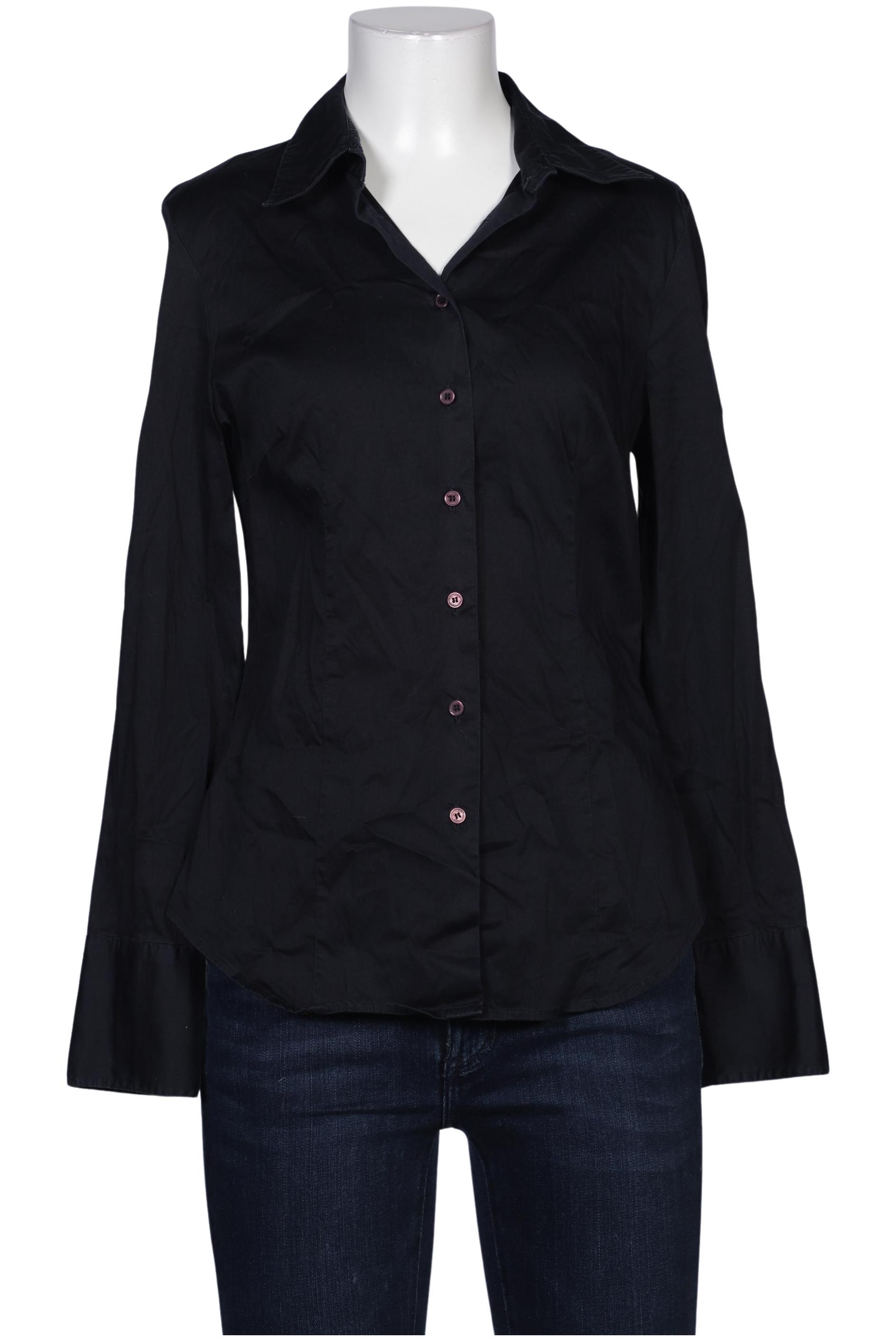 

Hallhuber Damen Bluse, schwarz, Gr. 38