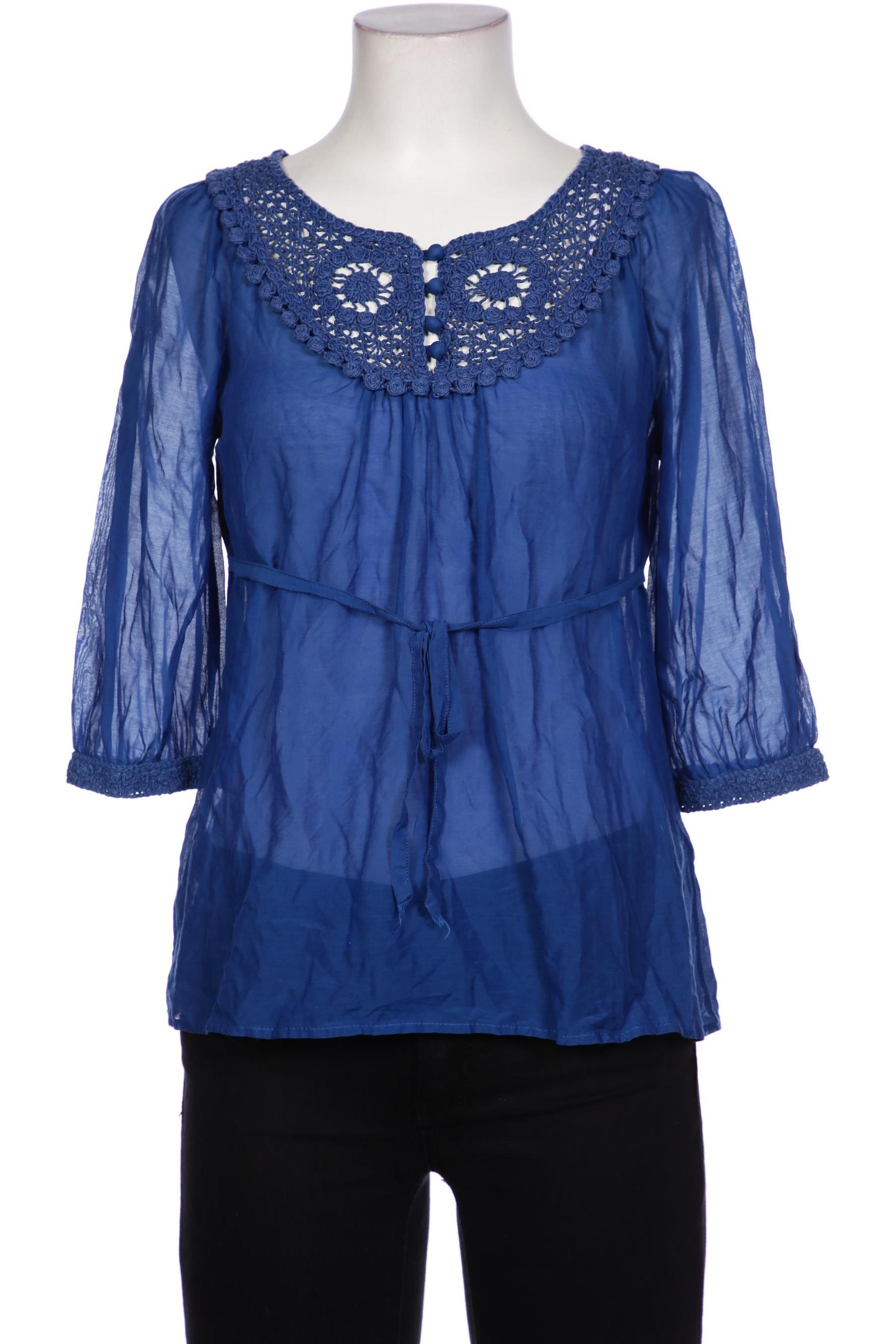

Hallhuber Damen Bluse, blau, Gr. 36