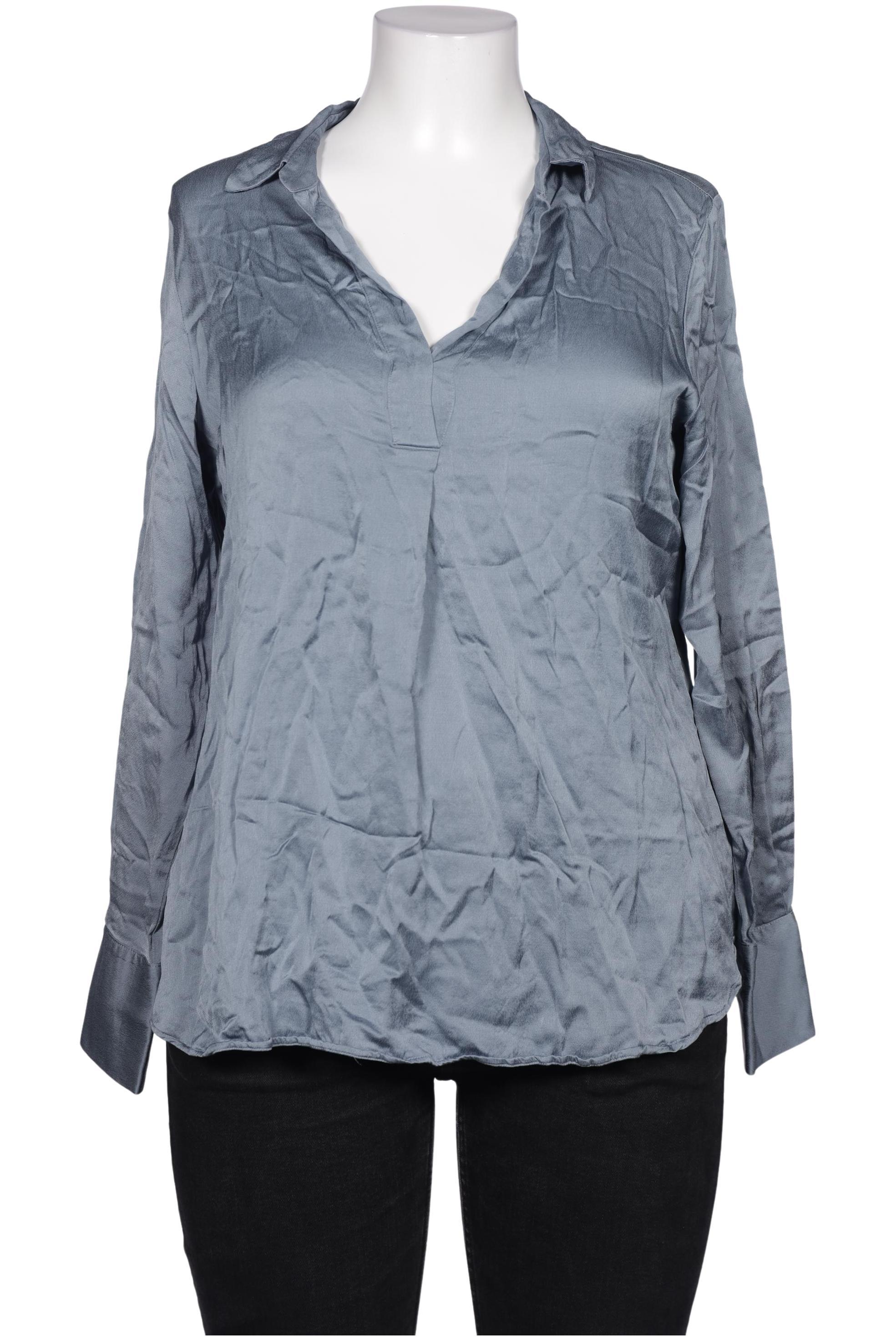 

Hallhuber Damen Bluse, blau, Gr. 44