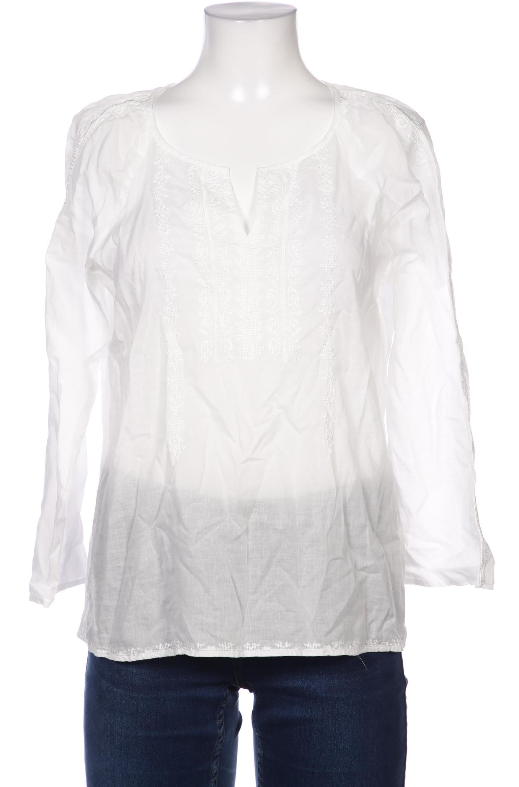 

Hallhuber Damen Bluse, weiß, Gr. 40