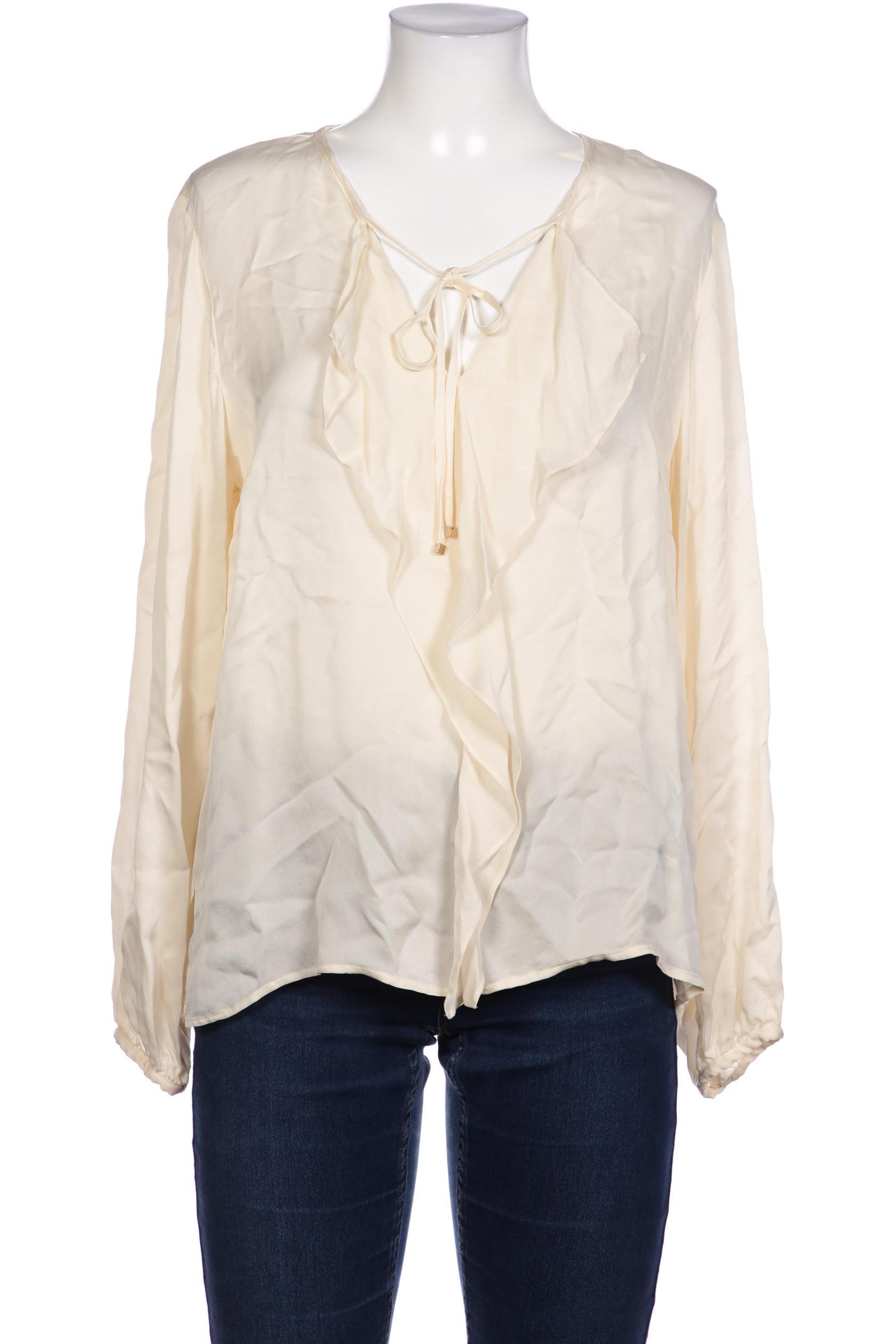 

Hallhuber Damen Bluse, cremeweiß, Gr. 42