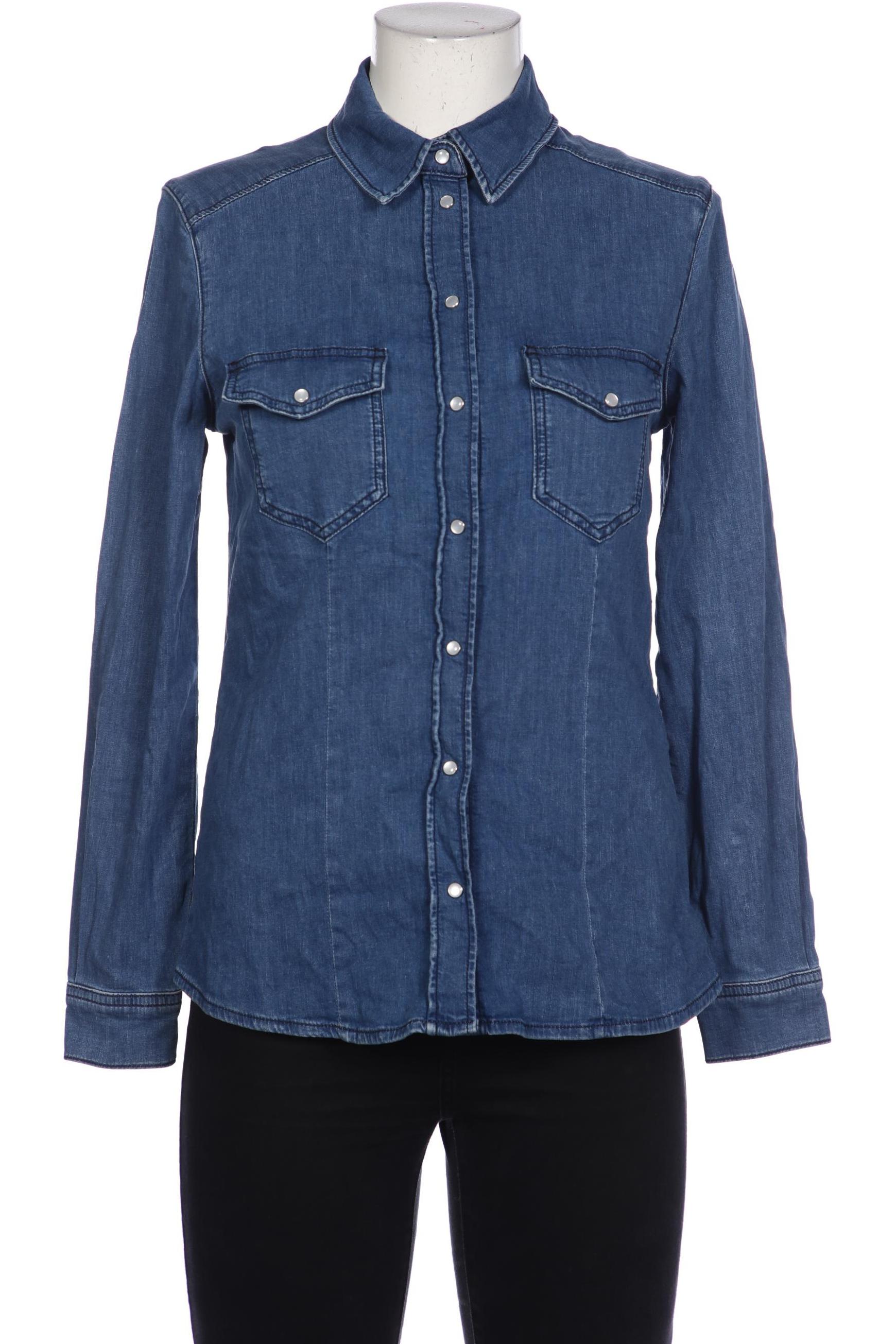 

Hallhuber Damen Bluse, blau, Gr. 38